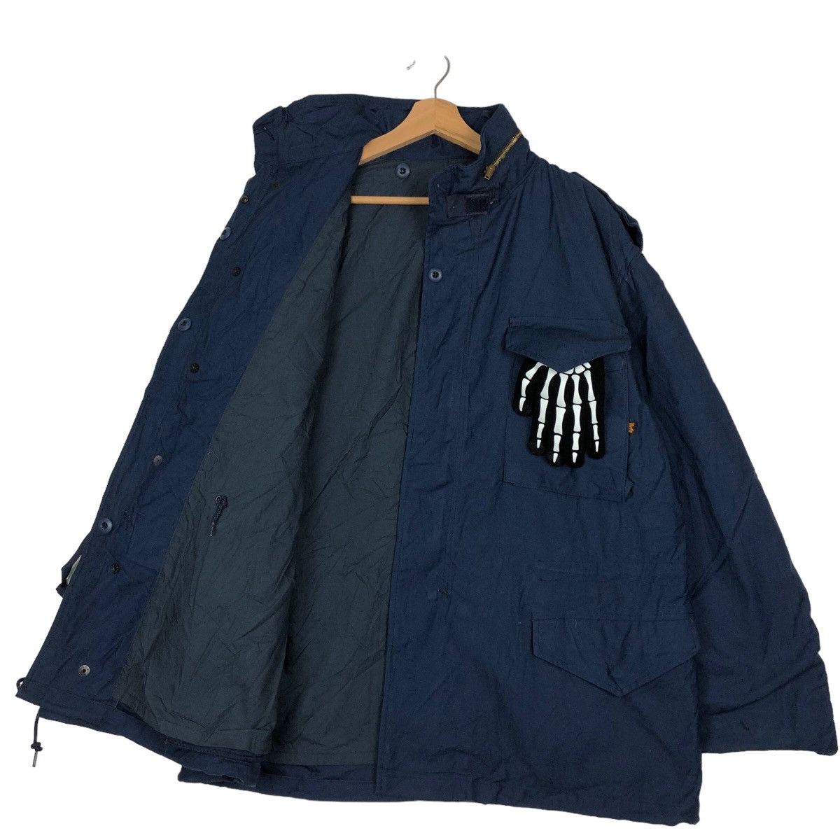 Alpha Industries VINTAGE SURVIVAL PARACHUTE INSPECTOR JACKET ALPHA INDUSTRIES Size US L / EU 52-54 / 3 - 8 Thumbnail