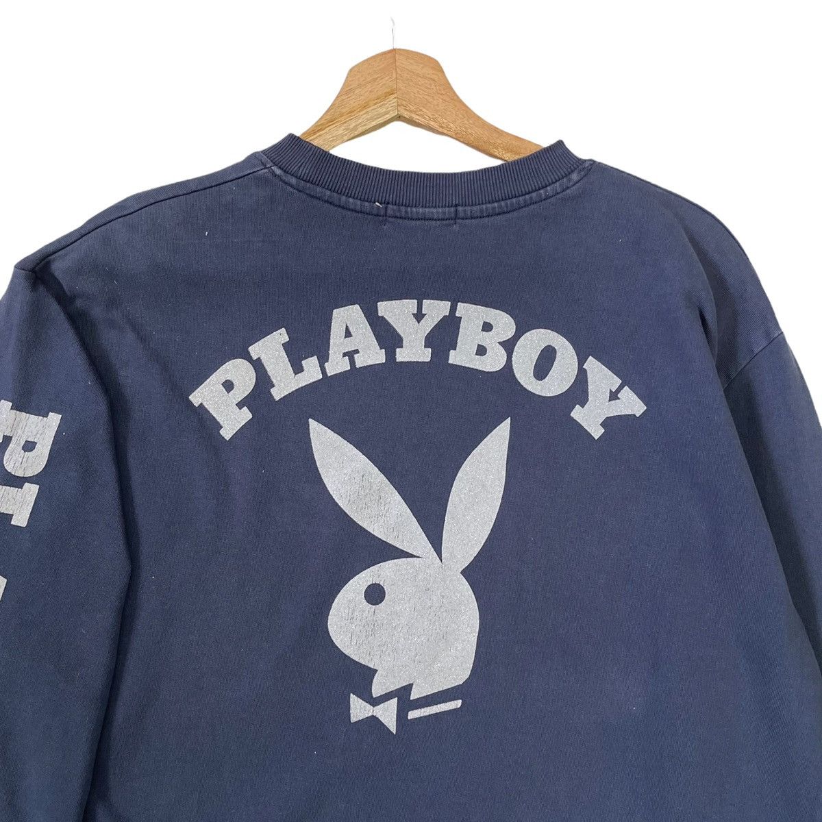 Playboy Vintage Playboy Big Logo Crewneck Sweatshirt Size M Size US M / EU 48-50 / 2 - 5 Thumbnail