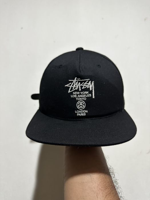 Stussy Stussy World Tour Signature Hat | Grailed