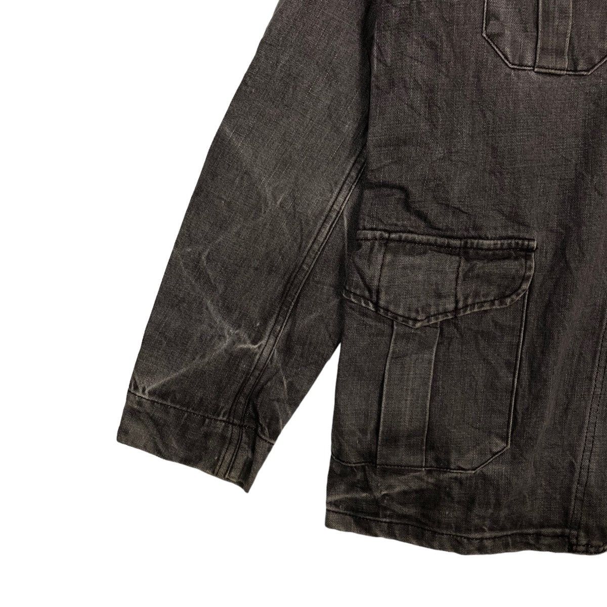 Indigo VINTAGE CHORE DENIM WORK JACKET SPELL BOUND ISSEY MIYAKE Size US M / EU 48-50 / 2 - 3 Thumbnail