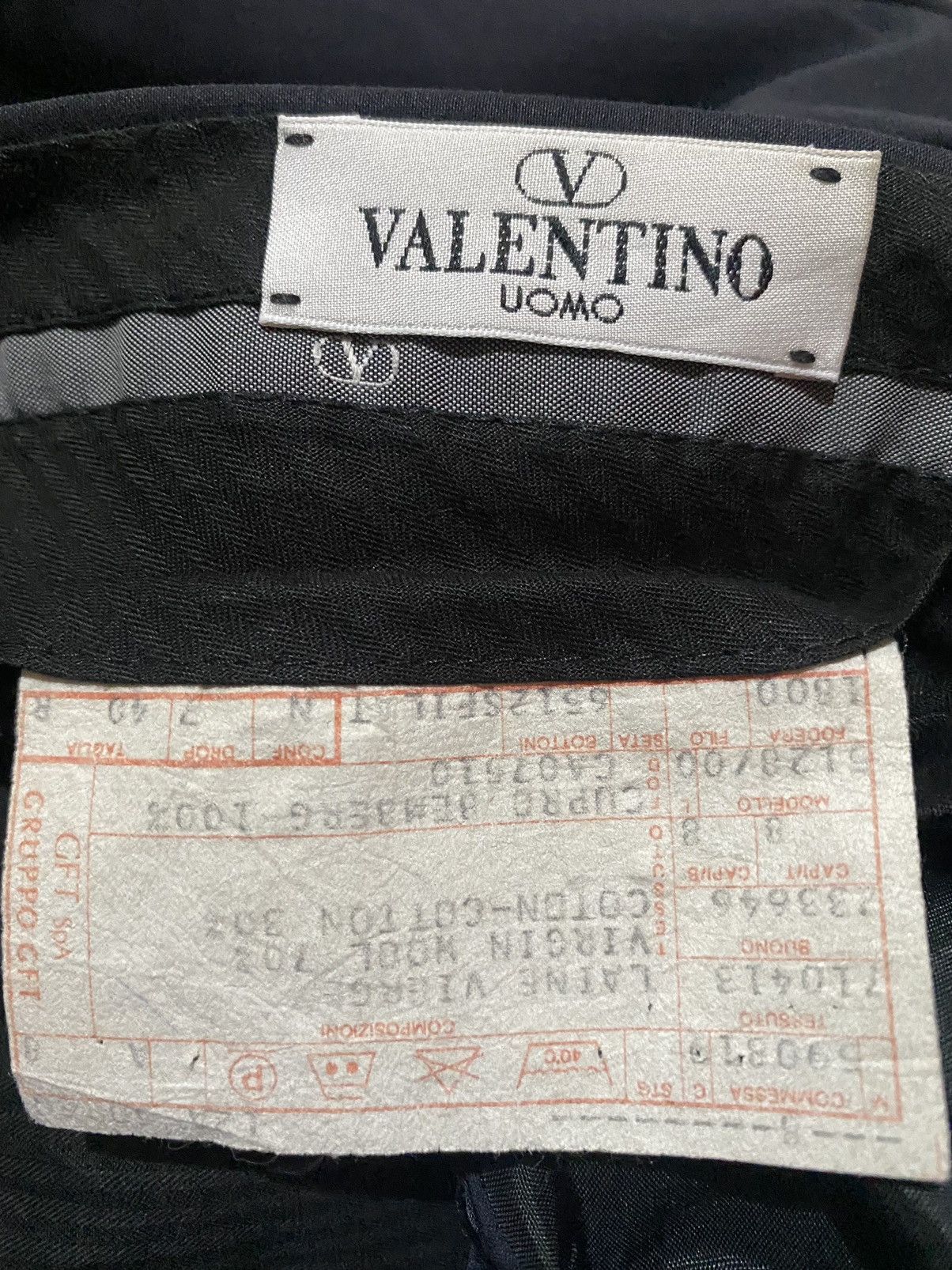 Valentino Valentino Uomo Navy Pant Size US 32 / EU 48 - 5 Thumbnail