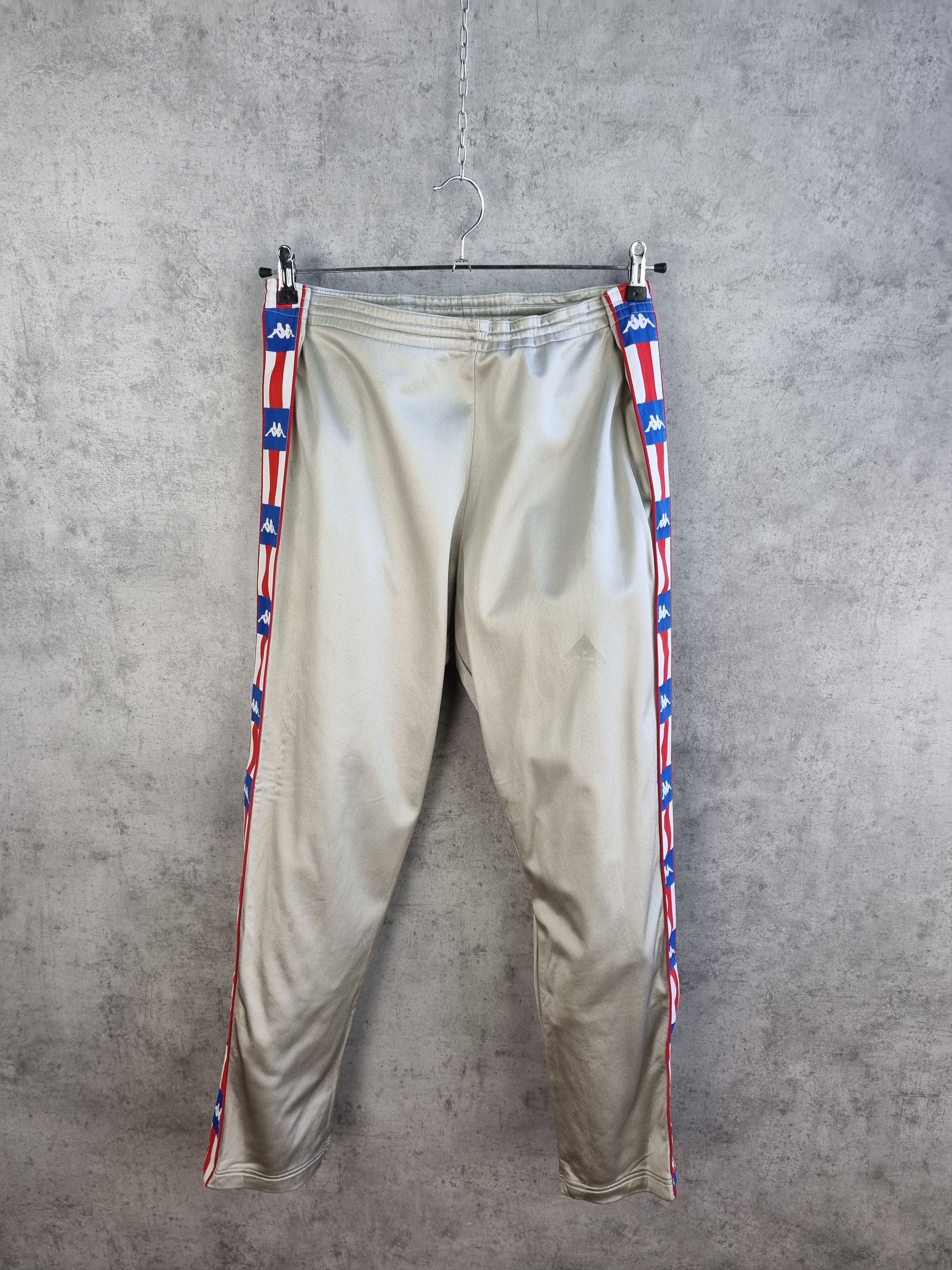 Kappa × USA Olympics × Vintage 90s Kappa Sport USA Olympic Nylon Pant Size US 31 - 12 Thumbnail