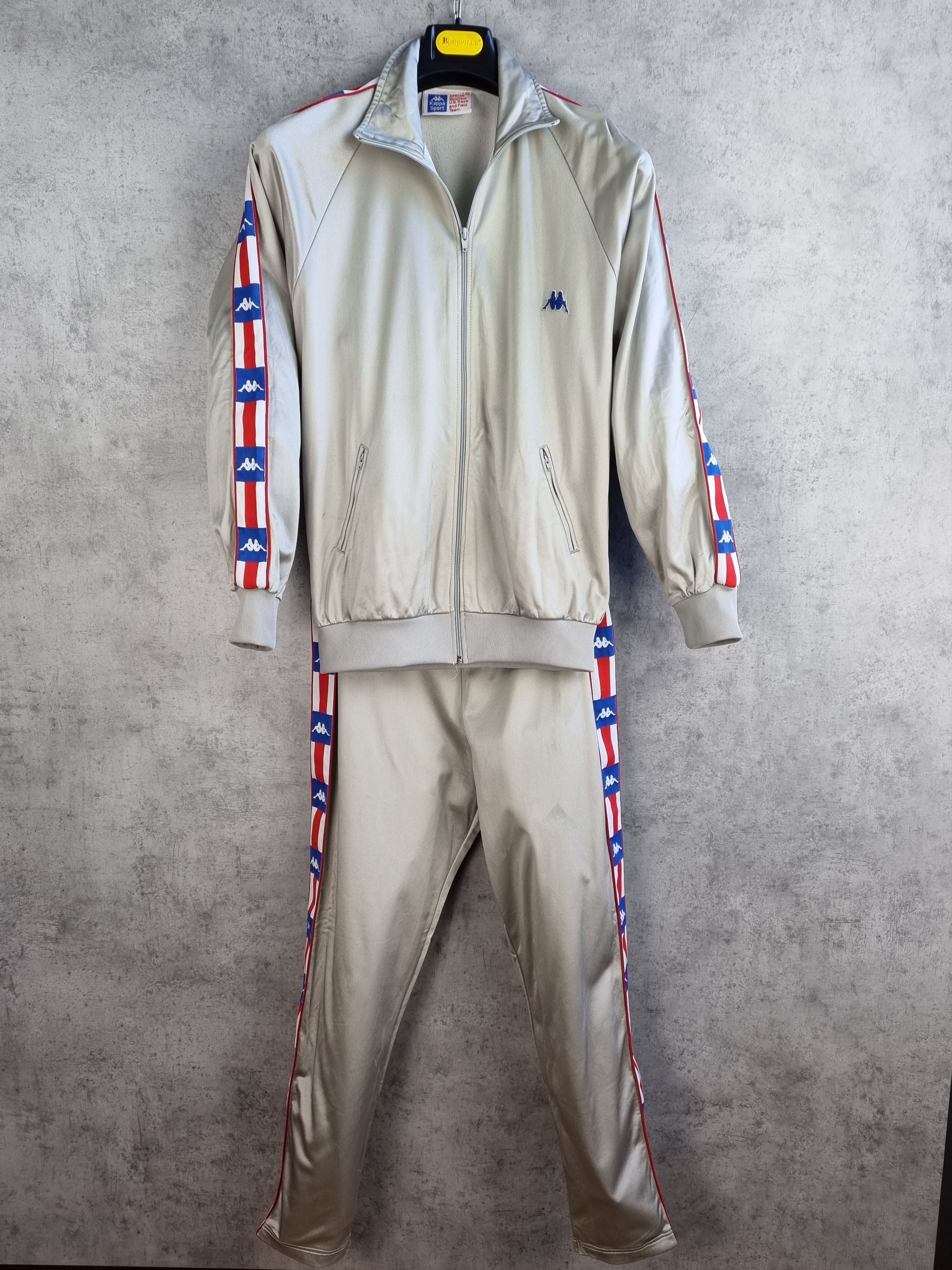 Kappa × USA Olympics × Vintage 90s Kappa Sport USA Olympic Nylon Pant Size US 31 - 14 Thumbnail