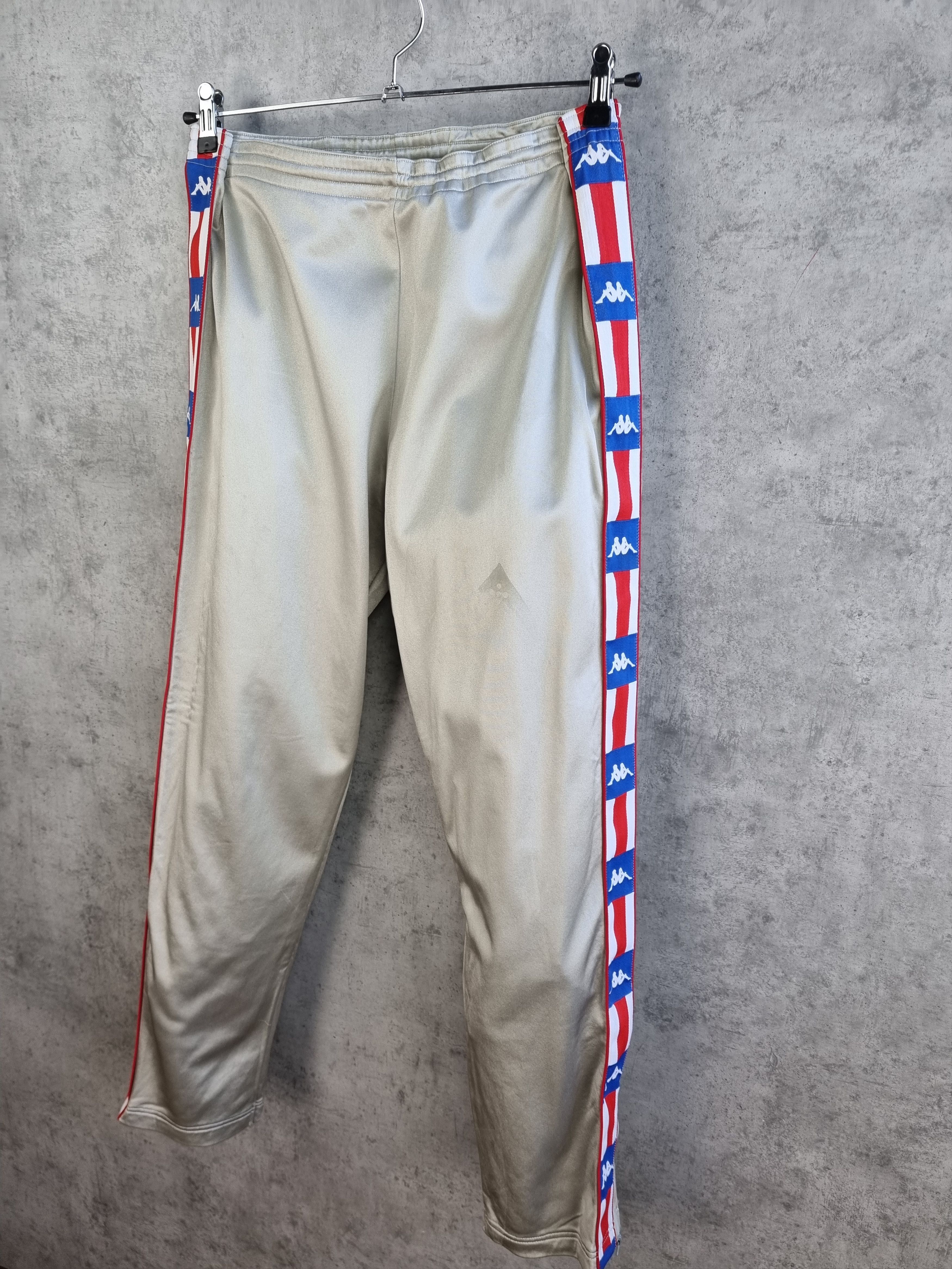 Kappa × USA Olympics × Vintage 90s Kappa Sport USA Olympic Nylon Pant Size US 31 - 1 Thumbnail