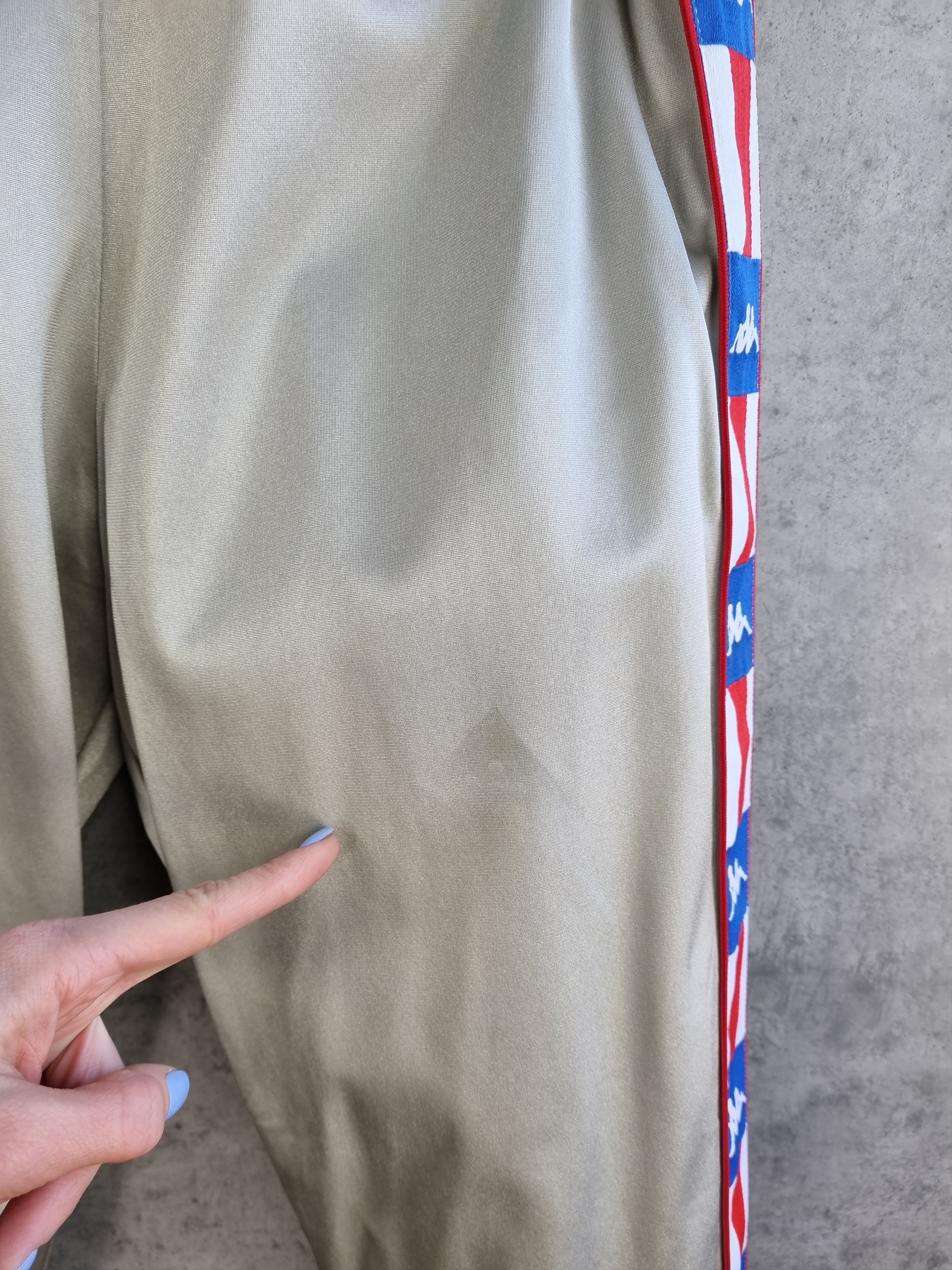 Kappa × USA Olympics × Vintage 90s Kappa Sport USA Olympic Nylon Pant Size US 31 - 11 Thumbnail