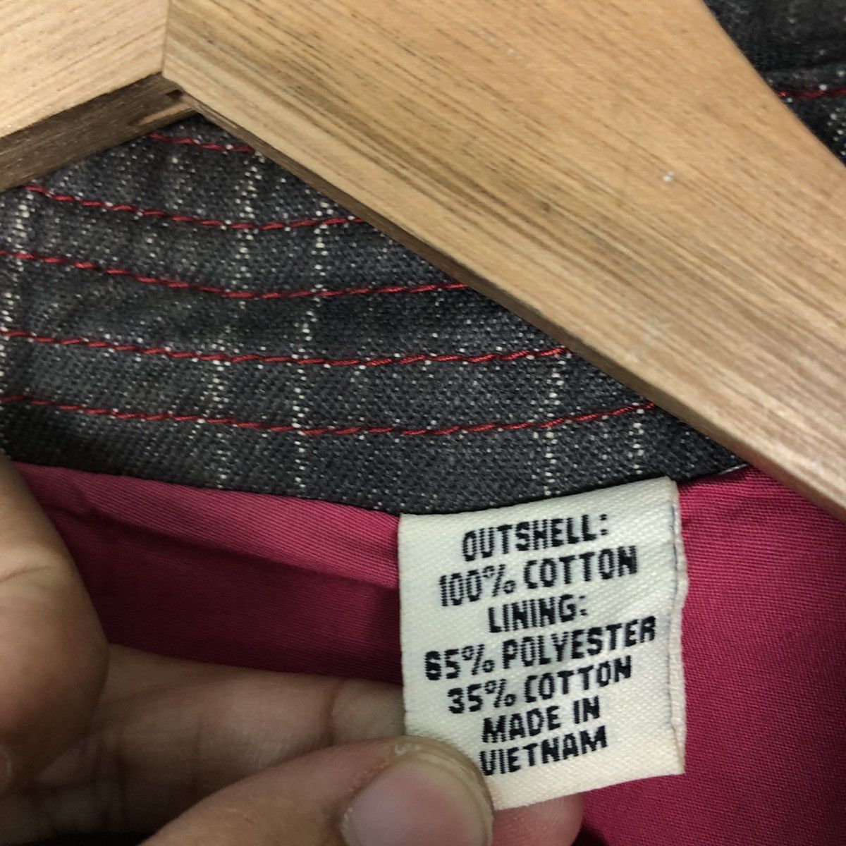 Japanese Brand VINTAGE LONG JACKET CHORE STRIPED DESIGN LEVI’S RED TAG Size M / US 6-8 / IT 42-44 - 12 Thumbnail