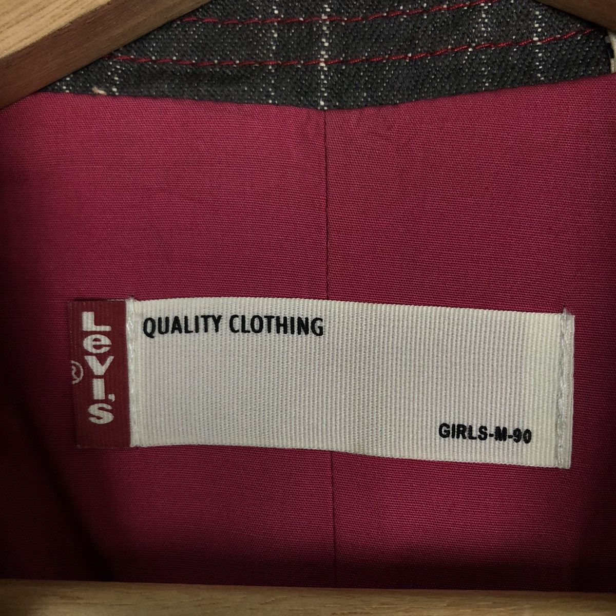 Japanese Brand VINTAGE LONG JACKET CHORE STRIPED DESIGN LEVI’S RED TAG Size M / US 6-8 / IT 42-44 - 11 Thumbnail