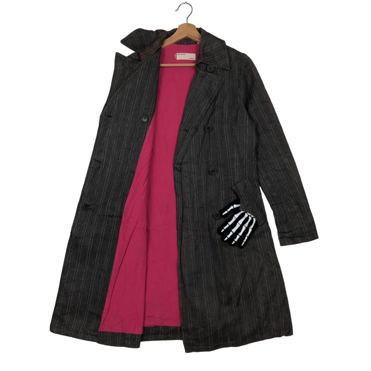 Japanese Brand VINTAGE LONG JACKET CHORE STRIPED DESIGN LEVI’S RED TAG Size M / US 6-8 / IT 42-44 - 8 Thumbnail