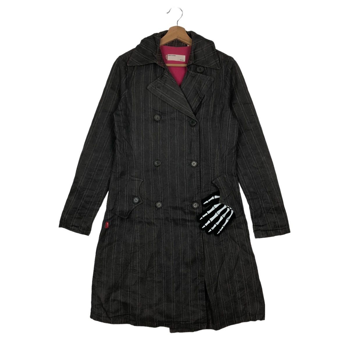 Japanese Brand VINTAGE LONG JACKET CHORE STRIPED DESIGN LEVI’S RED TAG Size M / US 6-8 / IT 42-44 - 1 Thumbnail
