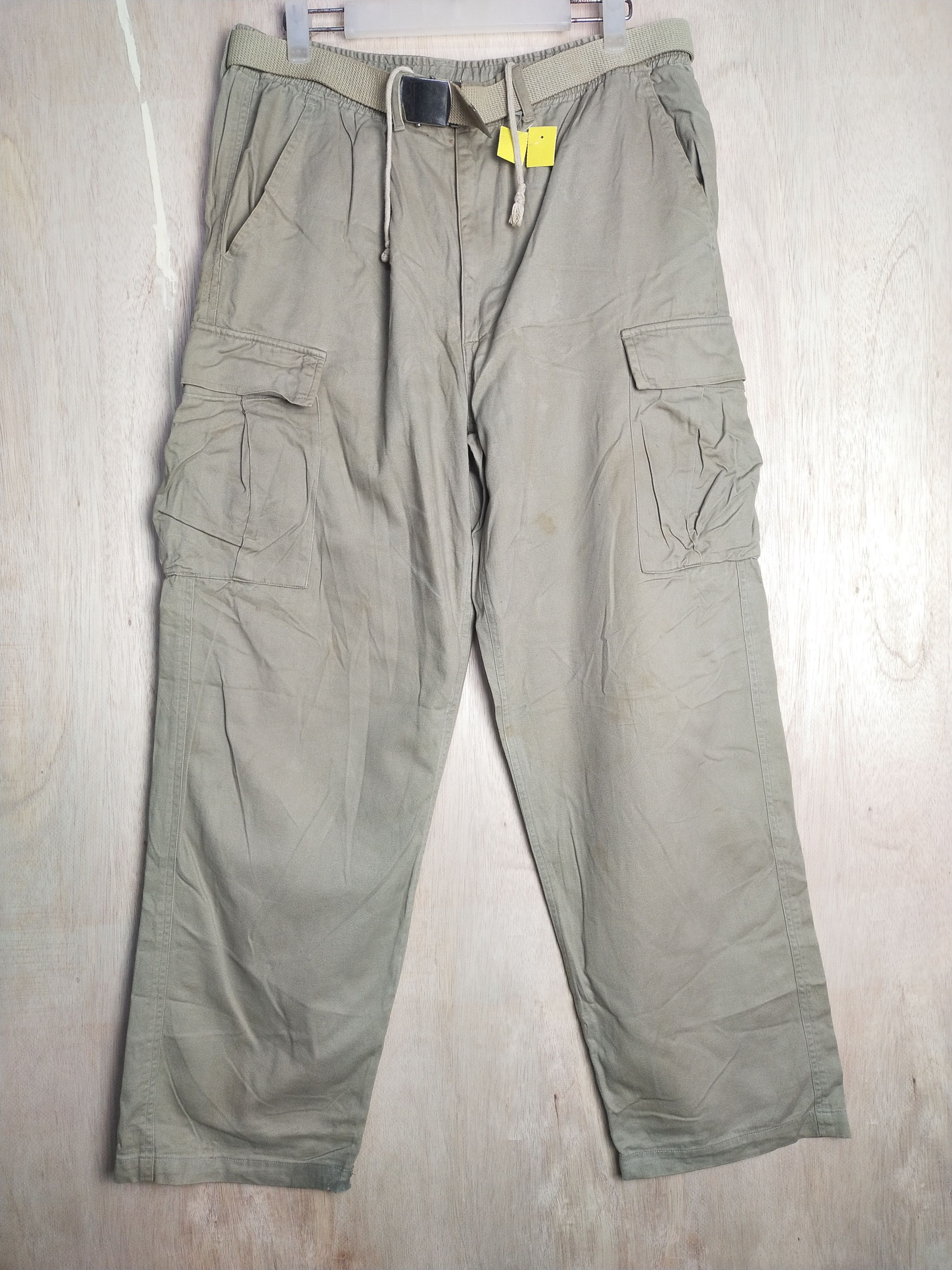 Japanese Brand Japan utility multipocket tactical Brown Cargo Pants #2870 Size US 34 / EU 50 - 1 Thumbnail