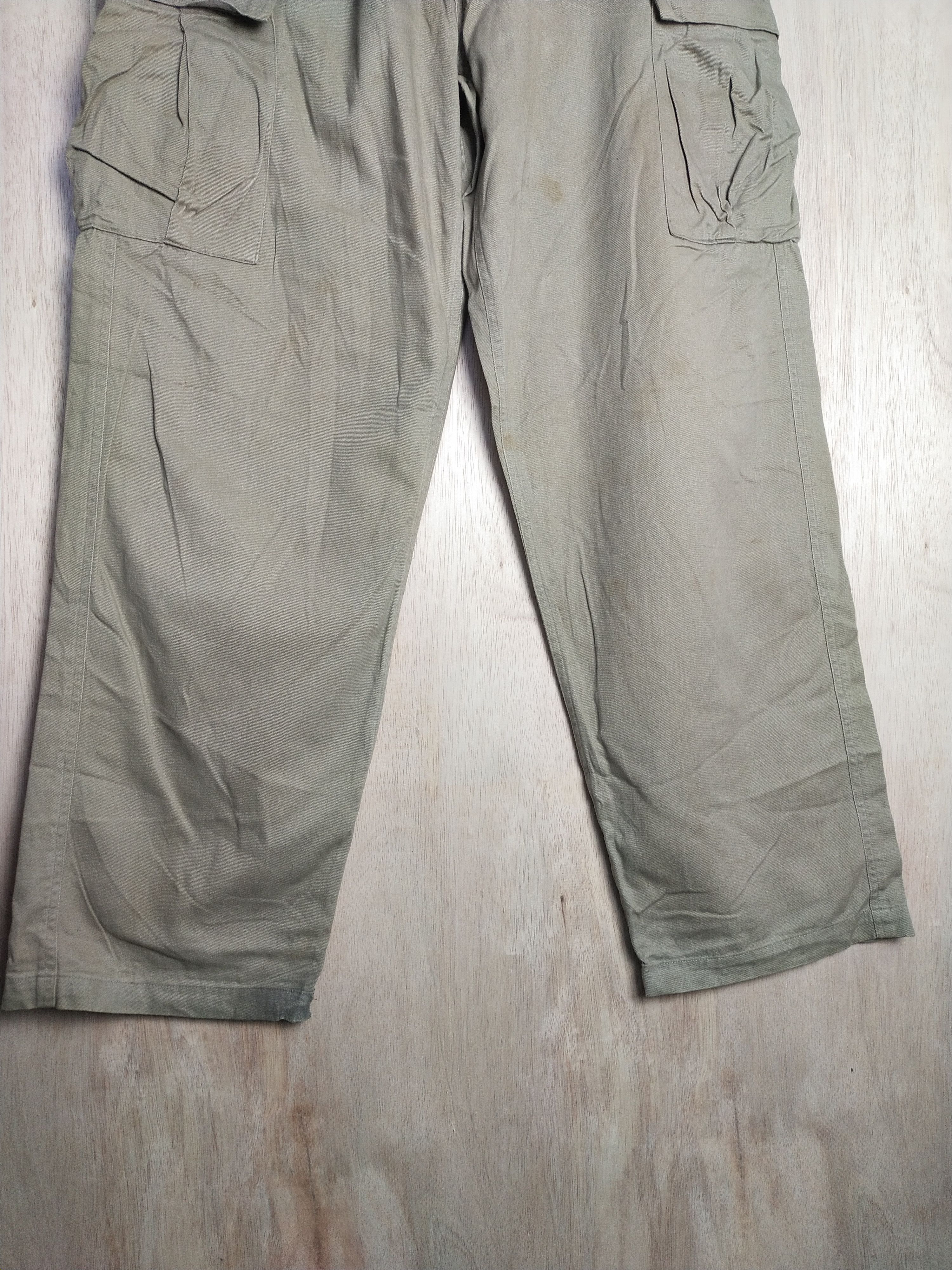 Japanese Brand Japan utility multipocket tactical Brown Cargo Pants #2870 Size US 34 / EU 50 - 3 Thumbnail