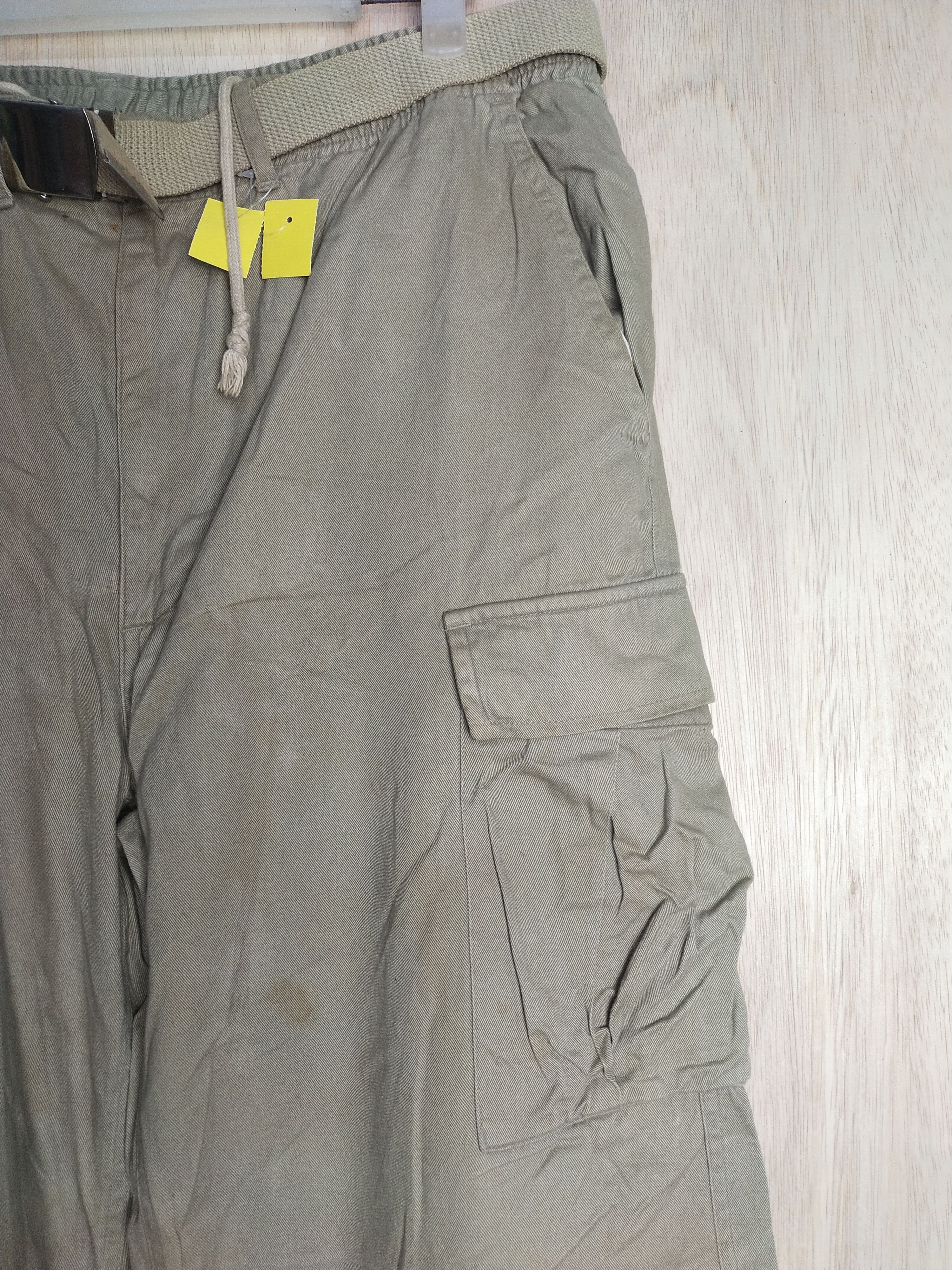 Japanese Brand Japan utility multipocket tactical Brown Cargo Pants #2870 Size US 34 / EU 50 - 5 Thumbnail