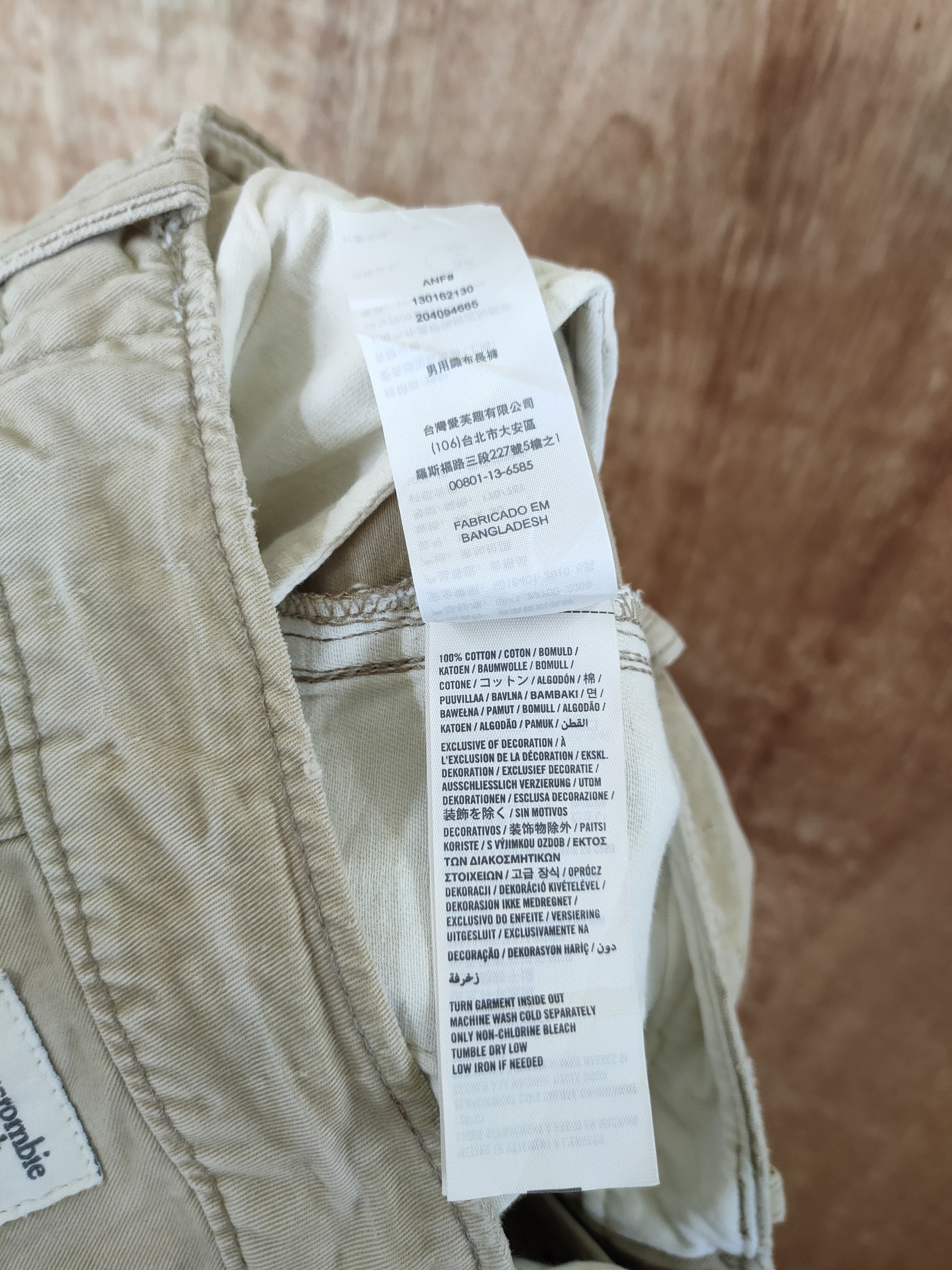 Abercrombie & Fitch DL Abercrombie & fitch vintage casual cargo pants #46-310 Size US 30 / EU 46 - 12 Thumbnail