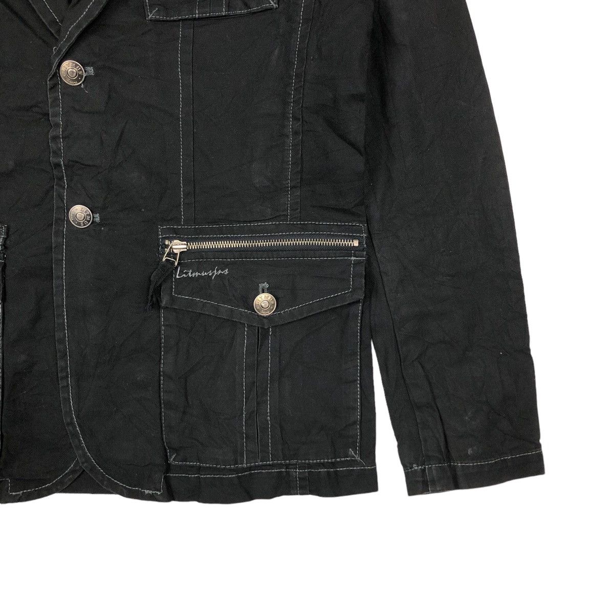 Issey Miyake VINTAGE CHORE JACKET LITMUS BY ISSEY MIYAKE JAPAN MADE Size US M / EU 48-50 / 2 - 4 Thumbnail