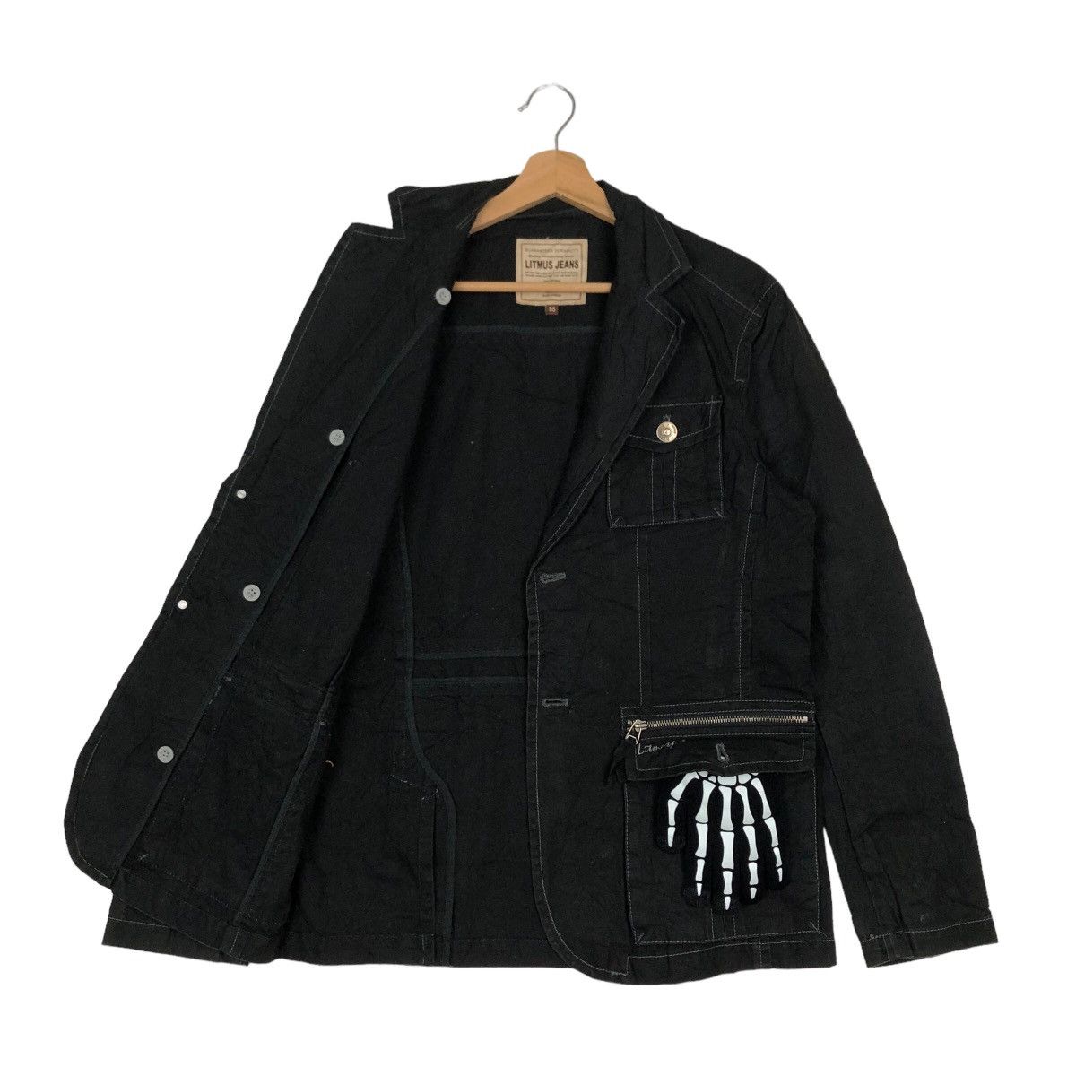 Issey Miyake VINTAGE CHORE JACKET LITMUS BY ISSEY MIYAKE JAPAN MADE Size US M / EU 48-50 / 2 - 8 Thumbnail
