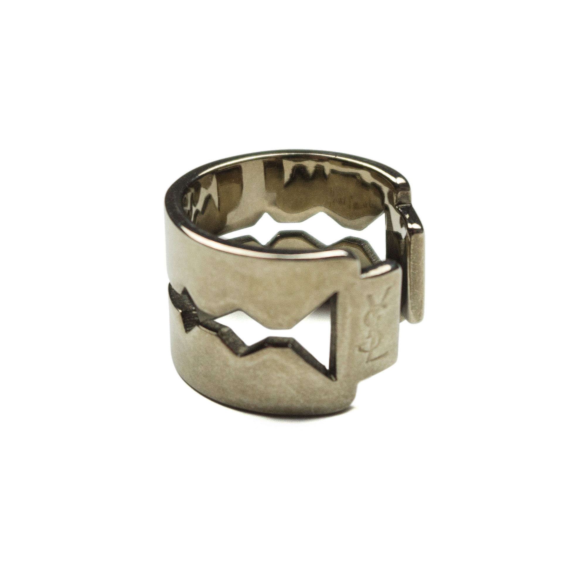 Saint Laurent Paris Yves Saint Laurent Rive Gauche by Tom Ford Razor Ring Size ONE SIZE - 1 Thumbnail