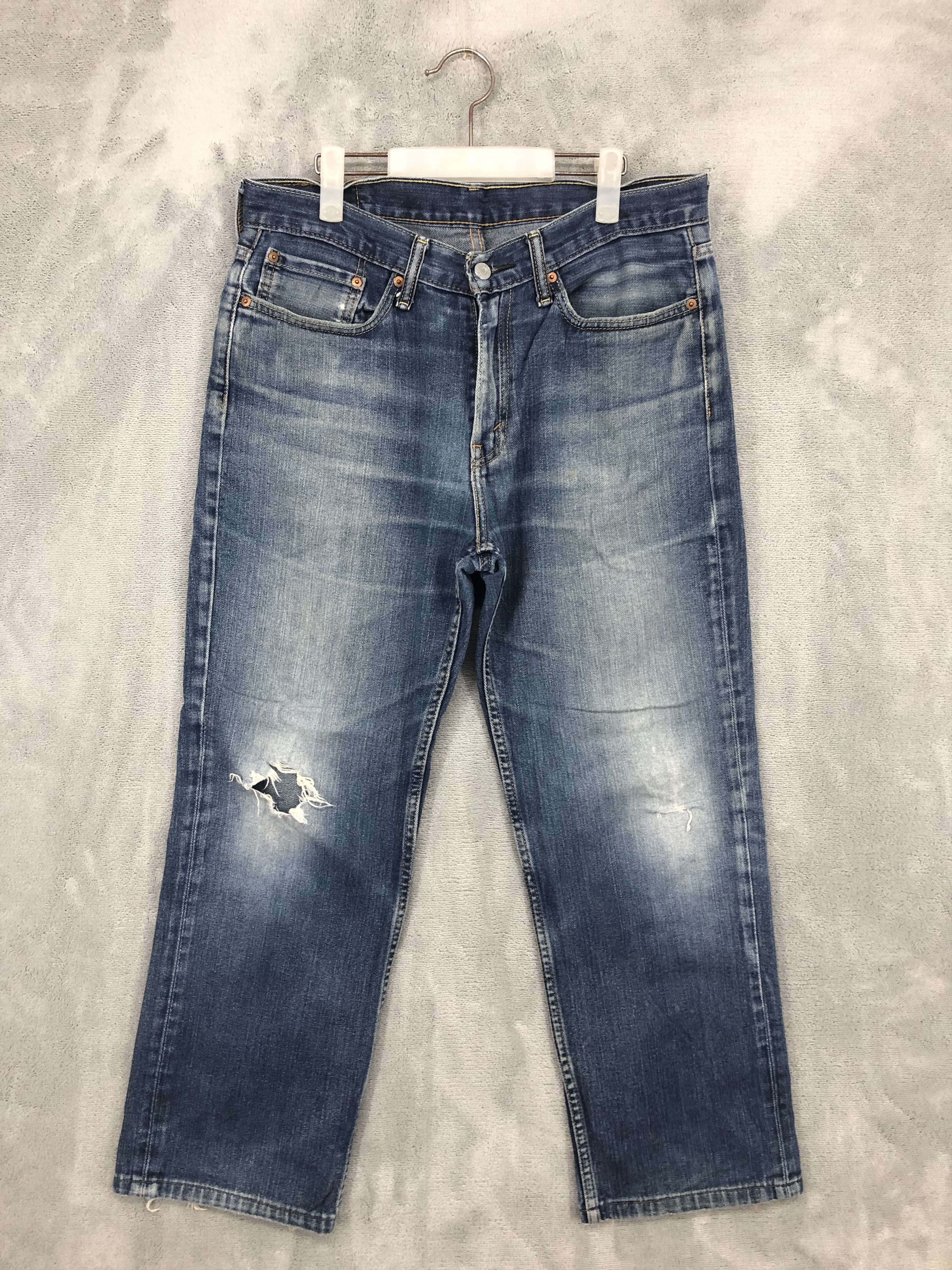 Vintage Levis 514 Jean Distressed Denim