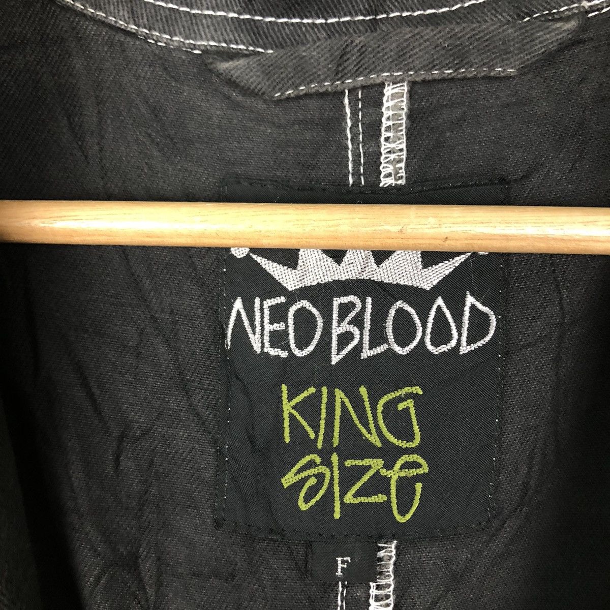 Japanese Brand NEO BLOOD BY STUSSY USA HIKORY CHORE JACKET MULTI POCKET Size US L / EU 52-54 / 3 - 12 Thumbnail