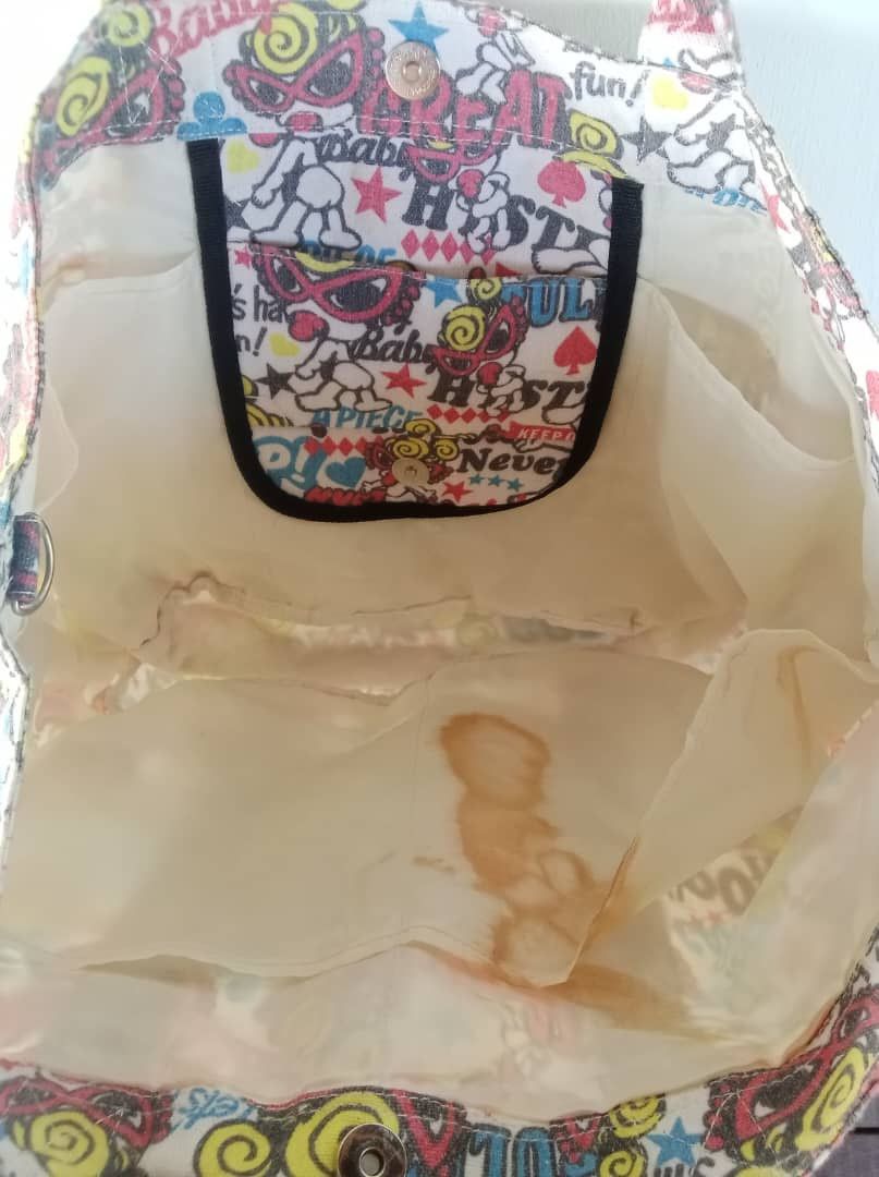 Hysteric Glamour × Japanese Brand × Vintage 💥VINTAGE HYSTERIC GLAMOUR monogram fullprint tote bag Size ONE SIZE - 4 Thumbnail