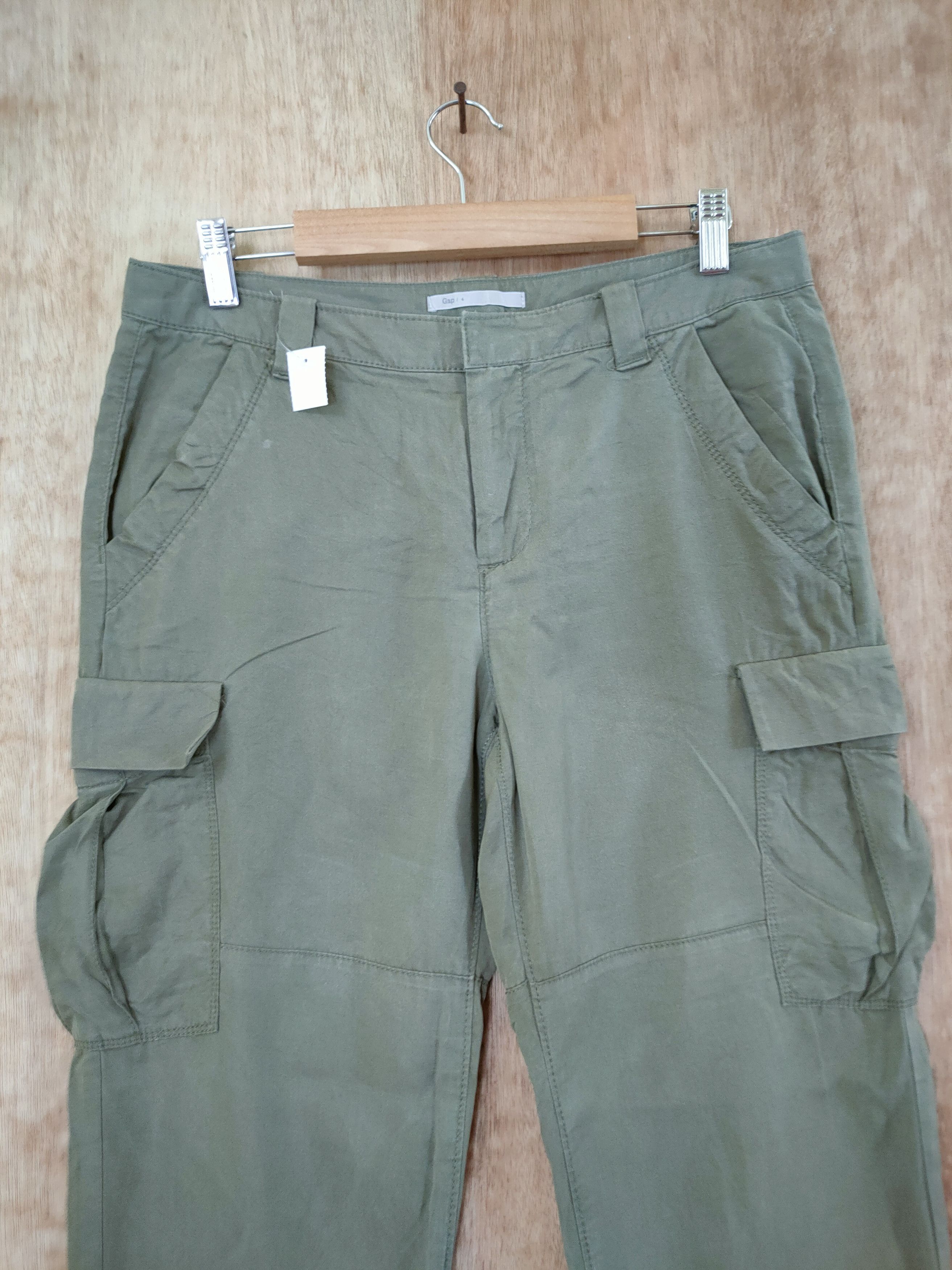 Gap Gap multi pocket utility vintage cargo pants #46-615 Size US 31 - 3 Thumbnail