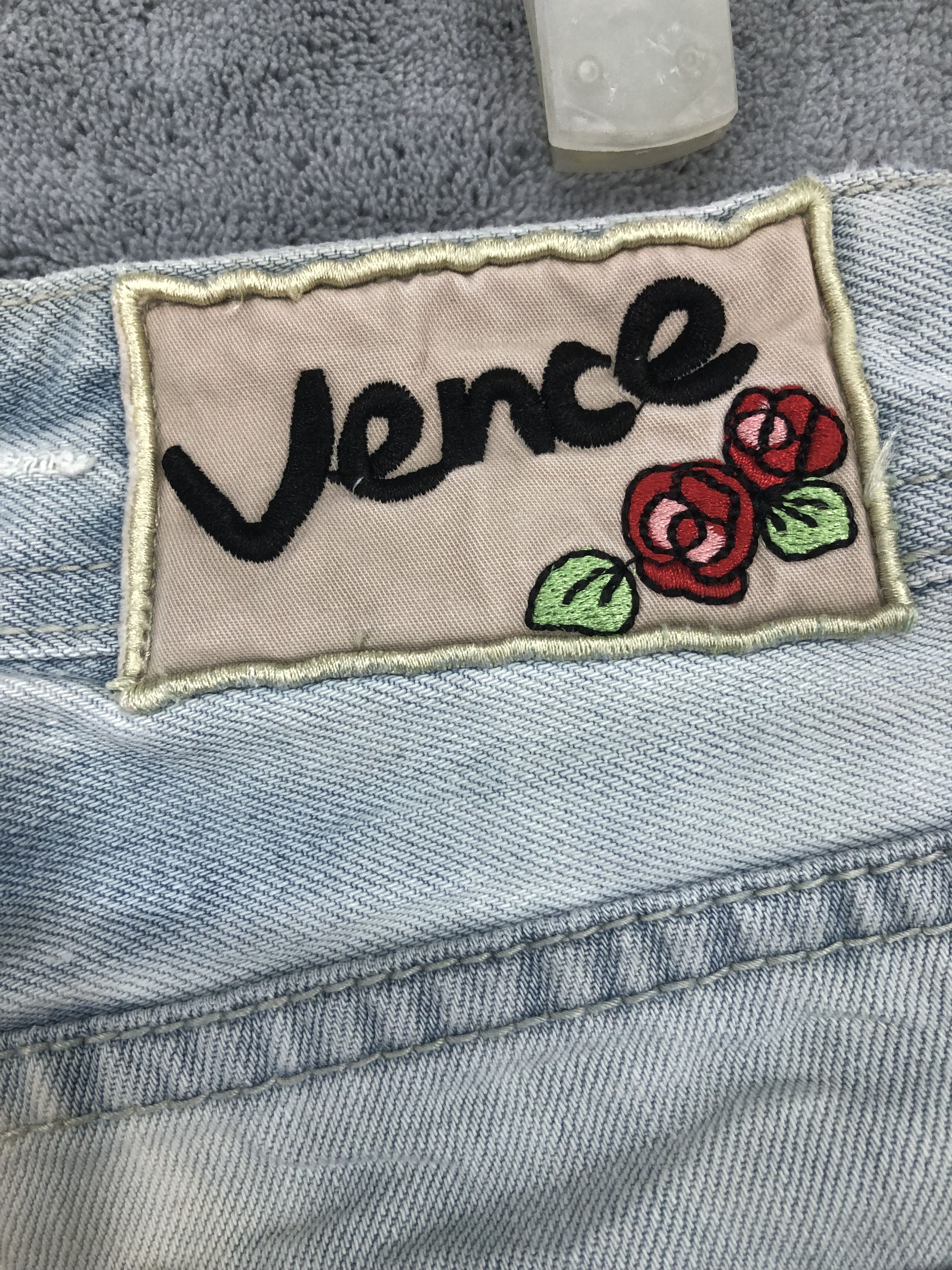 Japanese Brand × Jean Vence Bleach Distressed Denim Women Jeans 28x30 Size 28" / US 6 / IT 42 - 8 Thumbnail