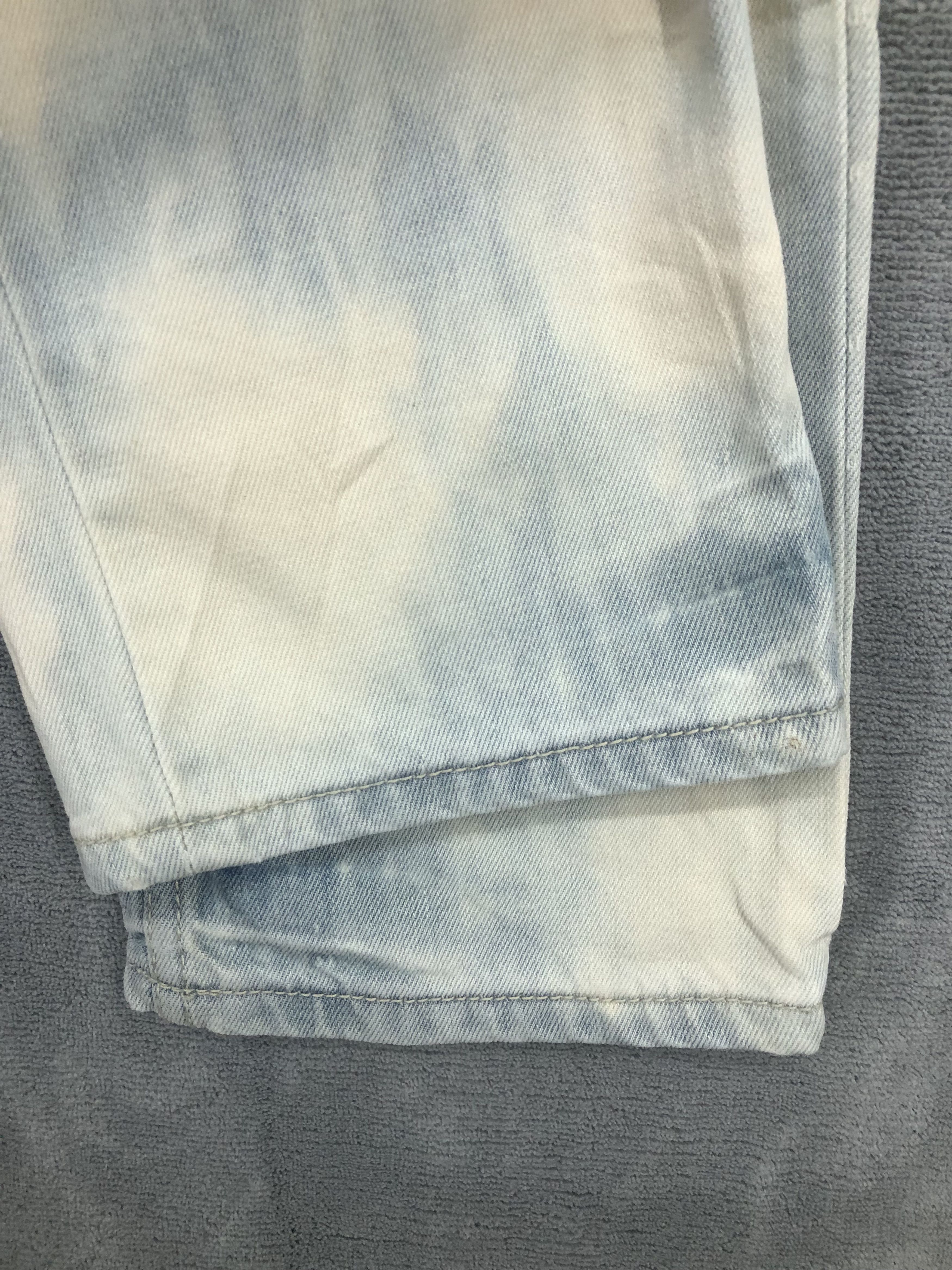Japanese Brand × Jean Vence Bleach Distressed Denim Women Jeans 28x30 Size 28" / US 6 / IT 42 - 7 Thumbnail