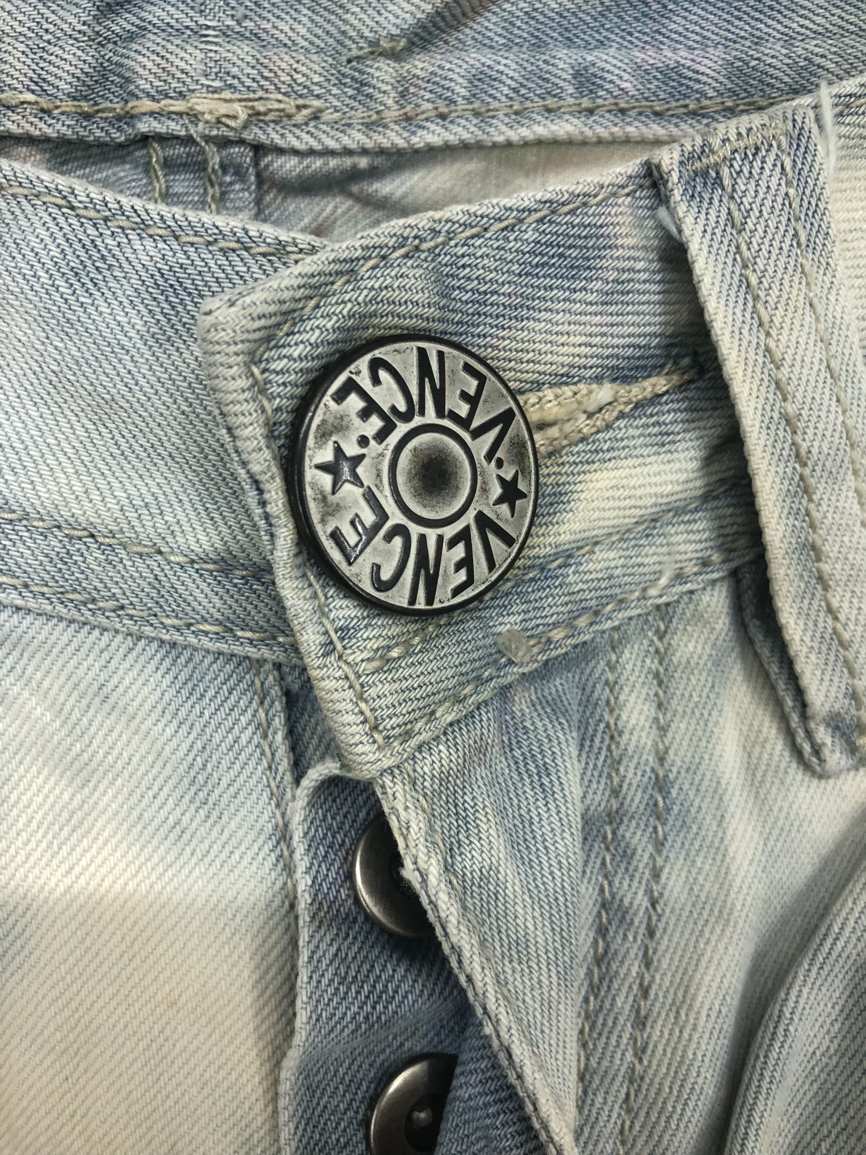 Japanese Brand × Jean Vence Bleach Distressed Denim Women Jeans 28x30 Size 28" / US 6 / IT 42 - 5 Thumbnail