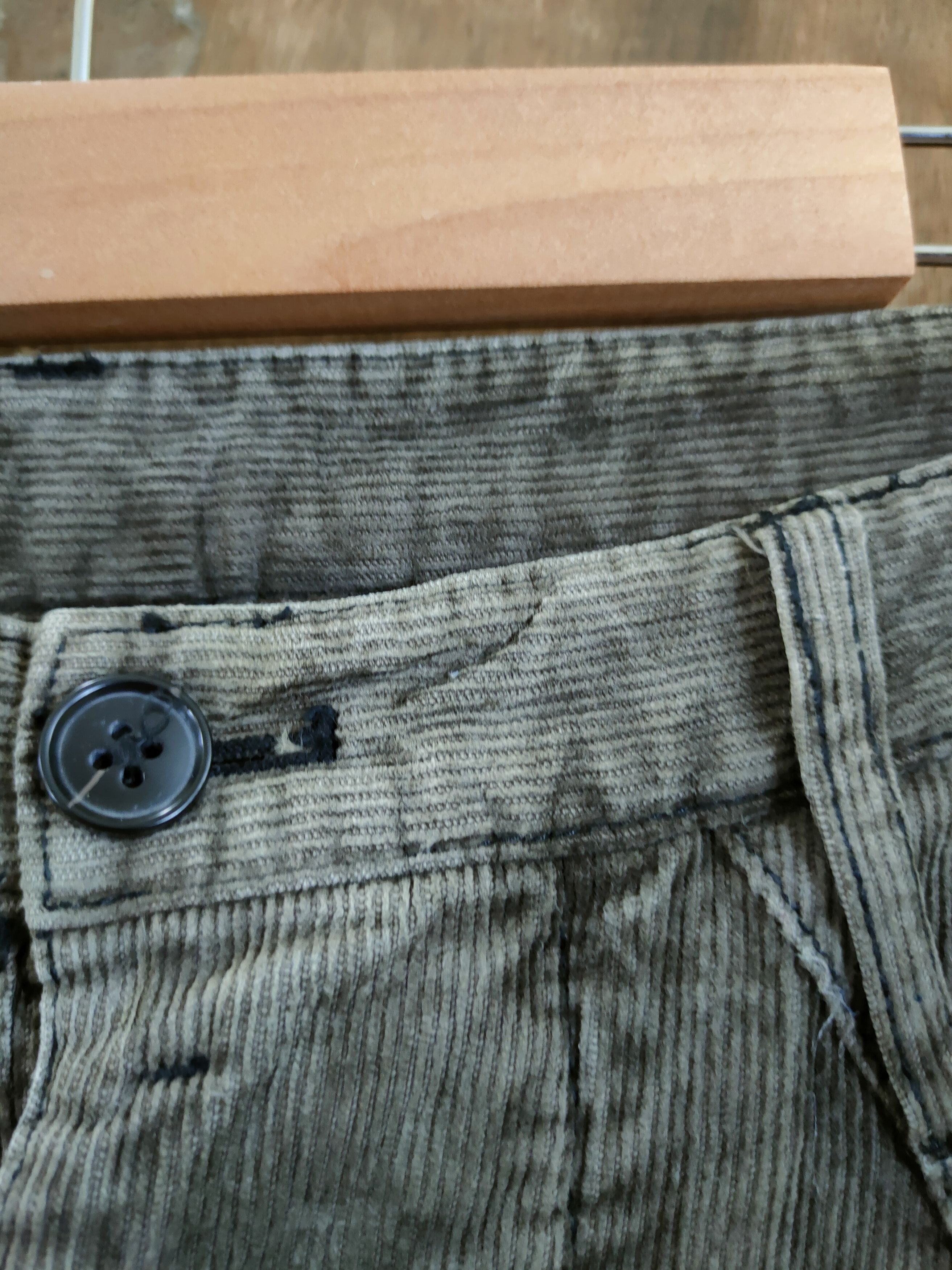 Japanese Brand BG Birdzis japan corduroy cargo multi pocket pants #46-733 Size US 30 / EU 46 - 6 Thumbnail