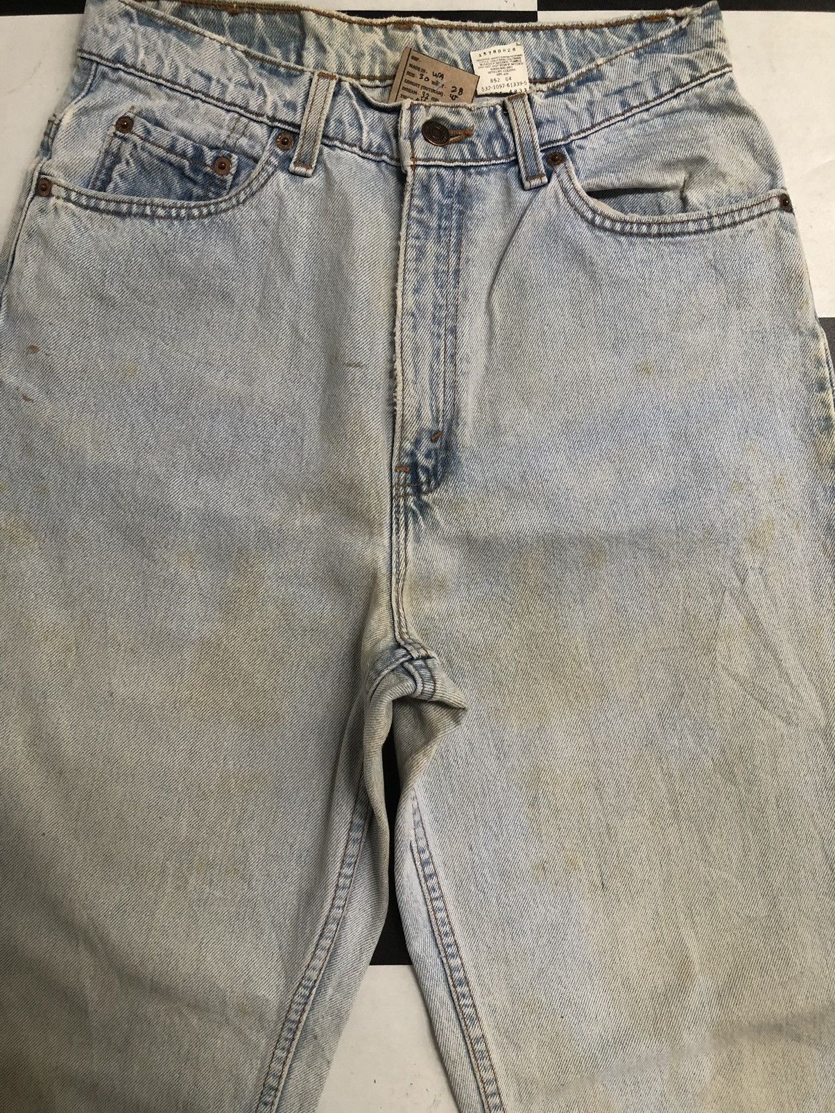 Jean × Levi's × Vintage Vintage 90s Levis 512 Slim Fit Tapered Leg Jean L49 Size US 30 / EU 46 - 3 Thumbnail