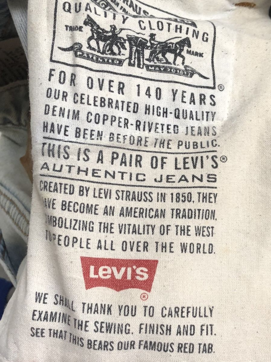 Jean × Levi's × Vintage Vintage 90s Levis 512 Slim Fit Tapered Leg Jean L49 Size US 30 / EU 46 - 16 Thumbnail