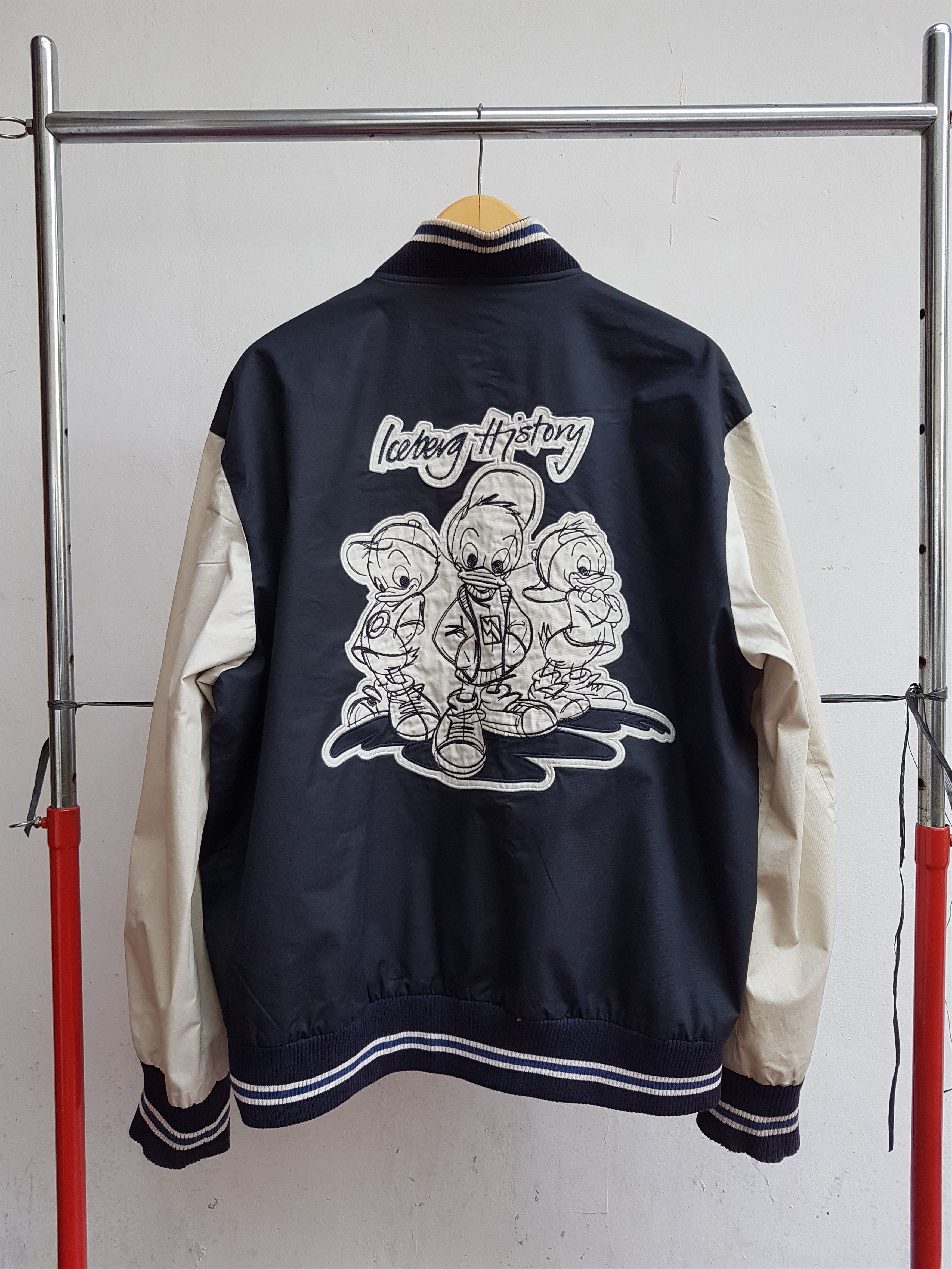 Iceberg 90'S Iceberg Bomber Jacket Size US L / EU 52-54 / 3 - 1 Thumbnail