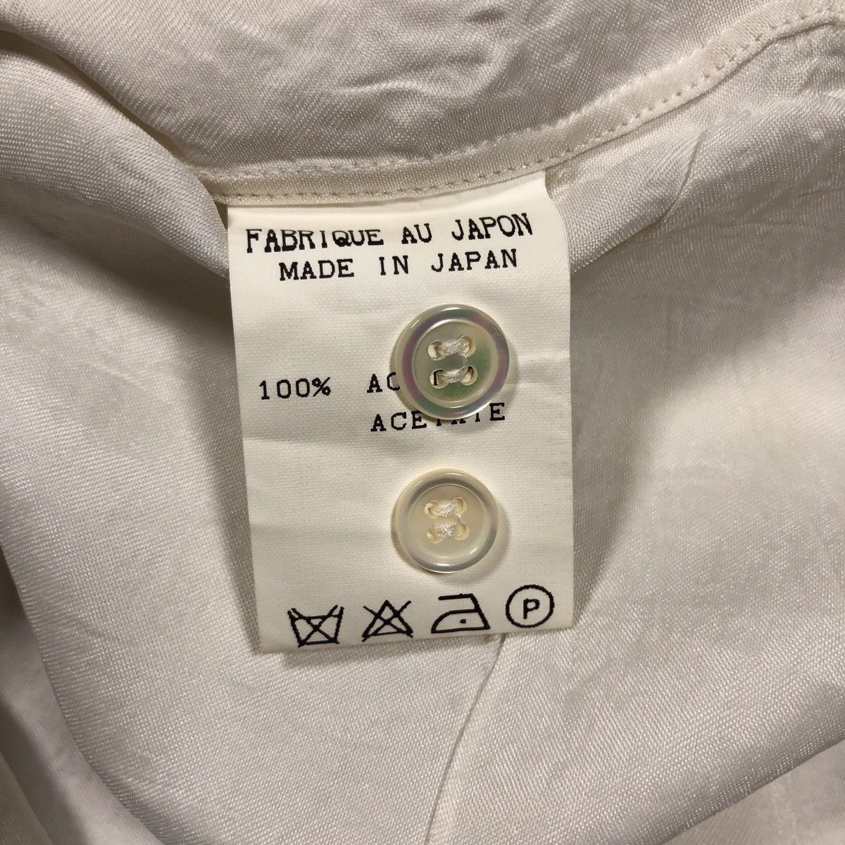 Japanese Brand × Masaki Matsushima Masaki Matshushima Homme Acetate Shirt Size US L / EU 52-54 / 3 - 5 Thumbnail