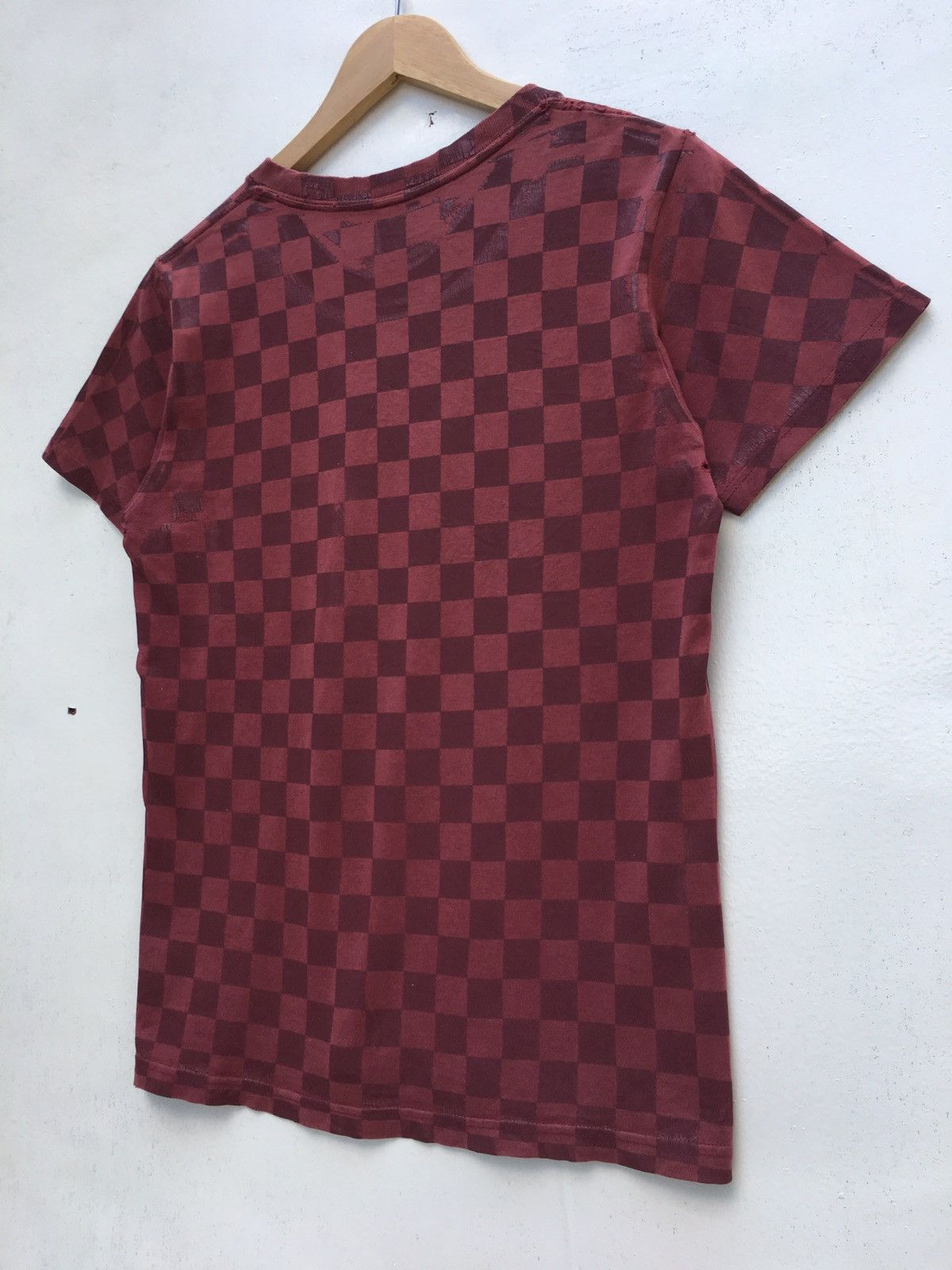 Number (N)ine Rare Number (N)ine Checkered Distressed T-Shirt Size US S / EU 44-46 / 1 - 17 Thumbnail