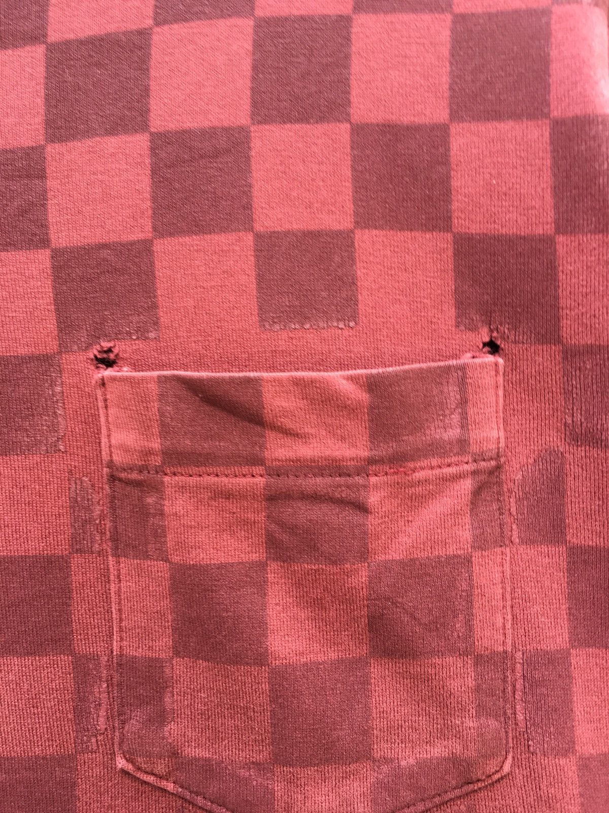 Number (N)ine Rare Number (N)ine Checkered Distressed T-Shirt Size US S / EU 44-46 / 1 - 11 Thumbnail