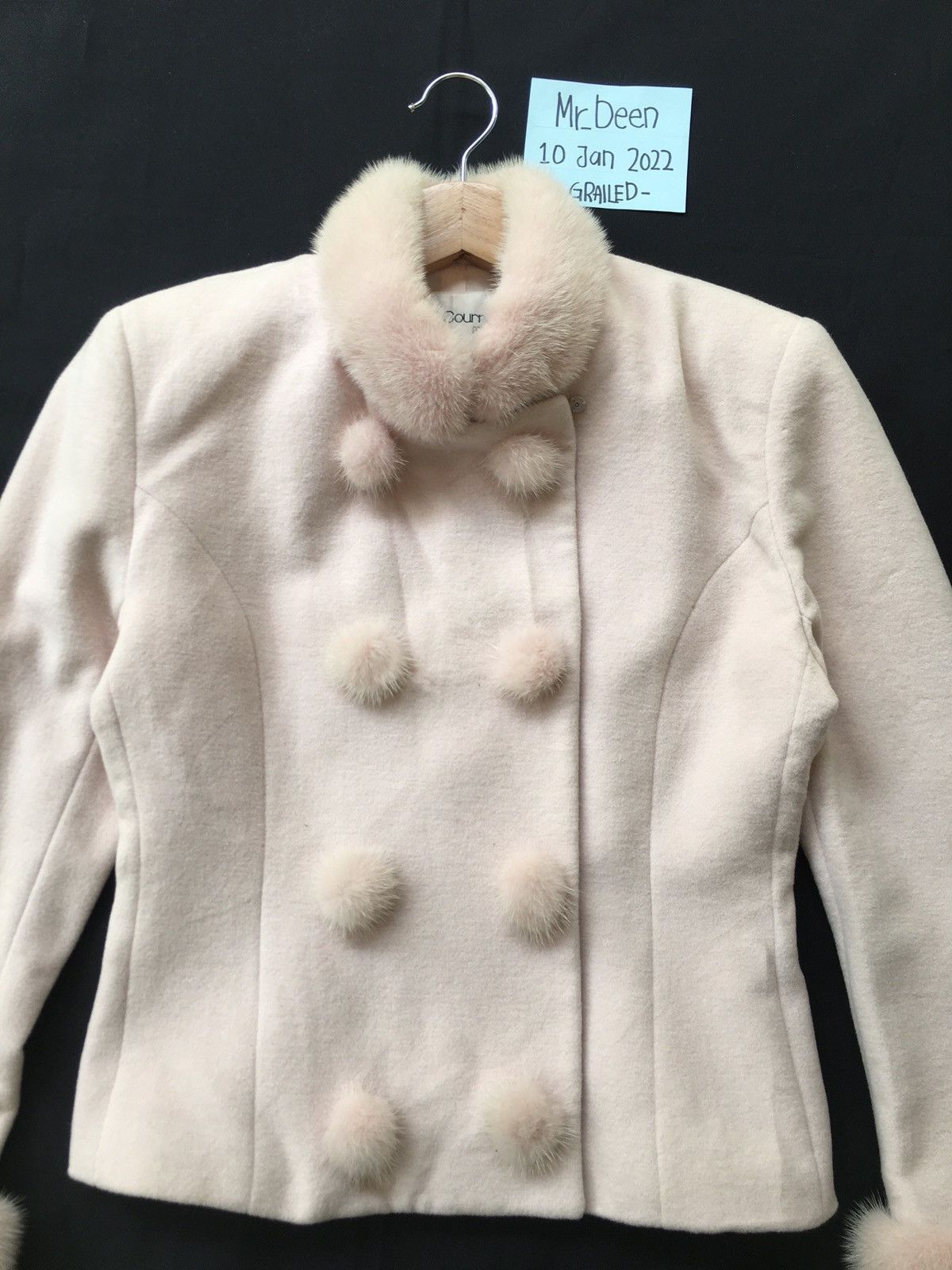 Courreges Vintage Courreges Wool Winter Women Jacket Size ONE SIZE - 5 Thumbnail