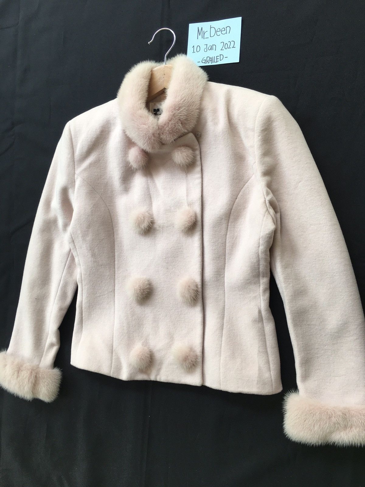 Courreges Vintage Courreges Wool Winter Women Jacket Size ONE SIZE - 3 Thumbnail