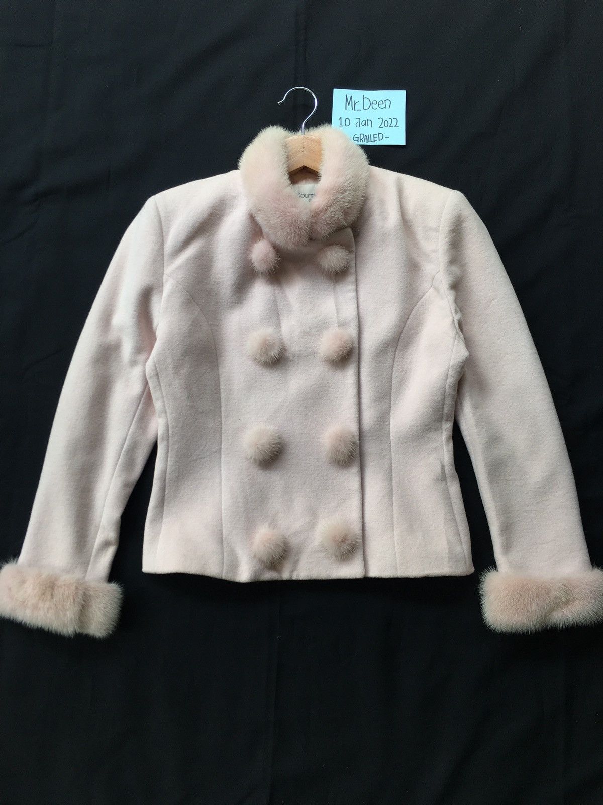 Courreges Vintage Courreges Wool Winter Women Jacket Size ONE SIZE - 2 Thumbnail
