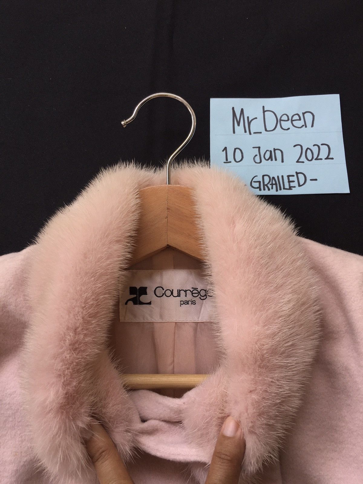 Courreges Vintage Courreges Wool Winter Women Jacket Size ONE SIZE - 6 Thumbnail