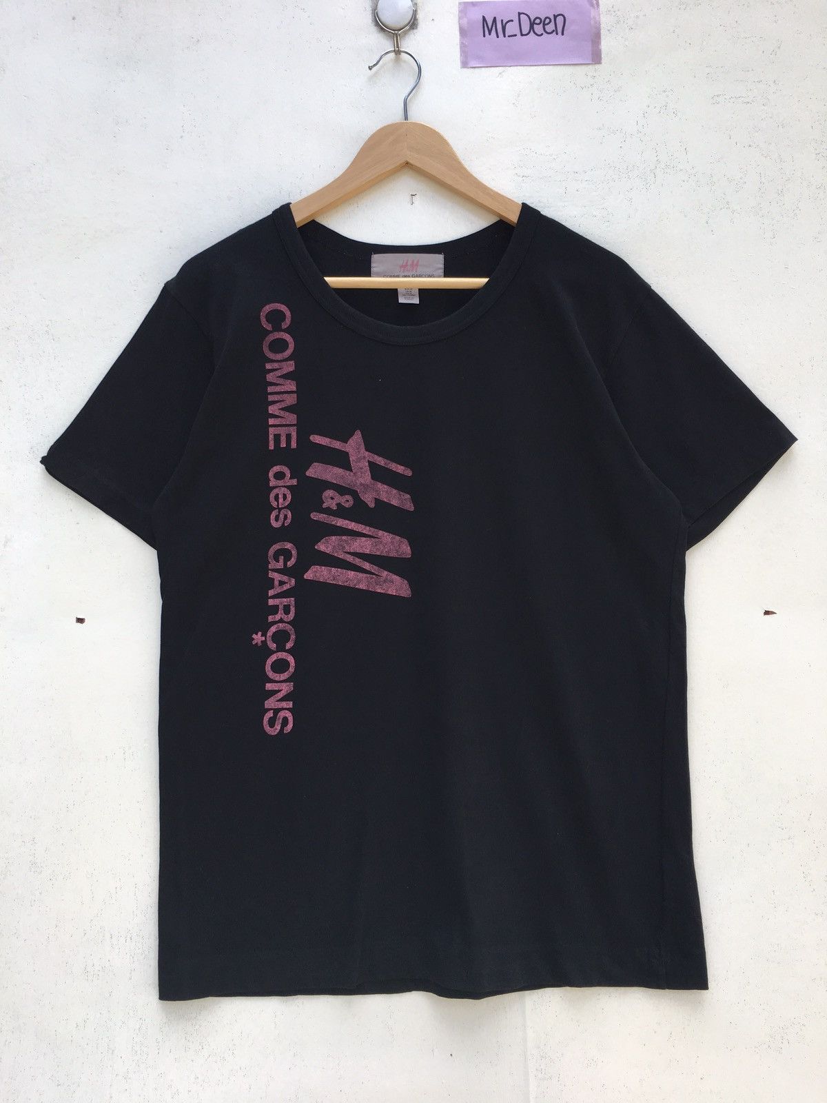 Comme des Garcons × H&M Rare SS08 Comme Des Garcons CDG x H&M Spellout Tshirt Size US M / EU 48-50 / 2 - 2 Thumbnail