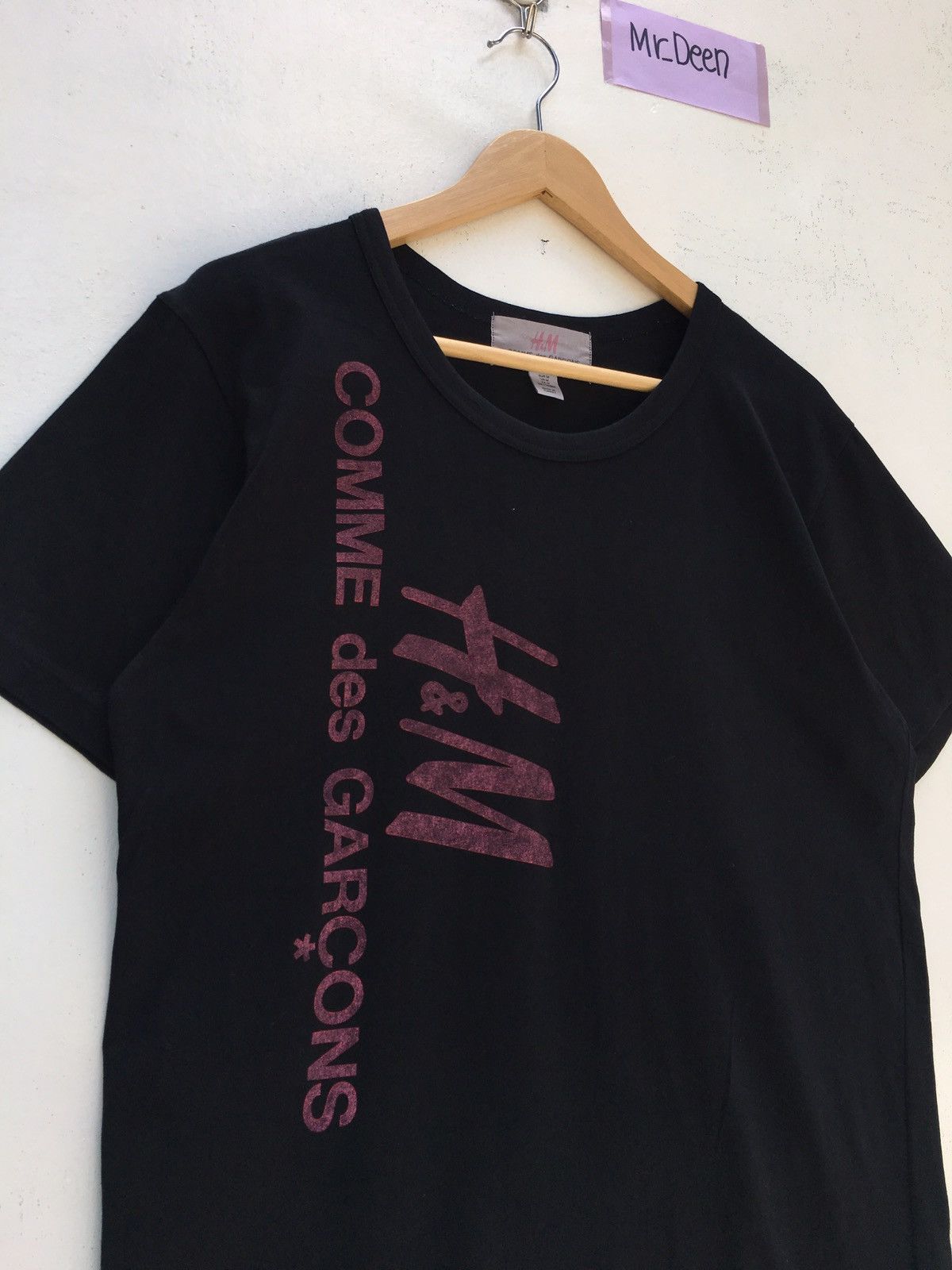 Comme des Garcons × H&M Rare SS08 Comme Des Garcons CDG x H&M Spellout Tshirt Size US M / EU 48-50 / 2 - 6 Thumbnail