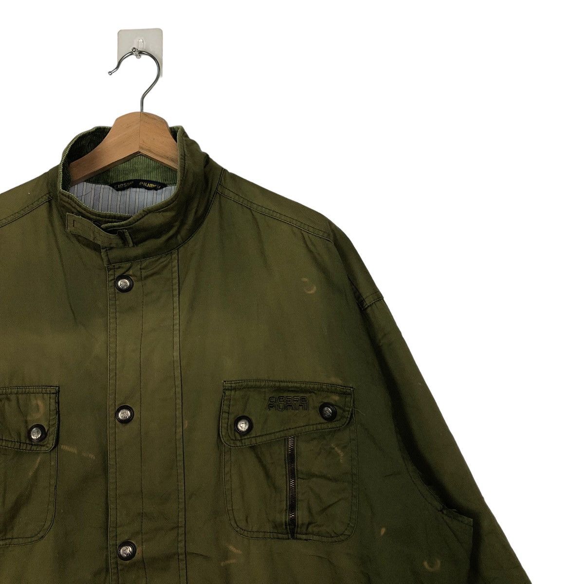 Japanese Brand VINTAGE WORK CHORE JACKET FADED DESIGN CIESSE PIUMINI JAPAN Size US L / EU 52-54 / 3 - 5 Thumbnail