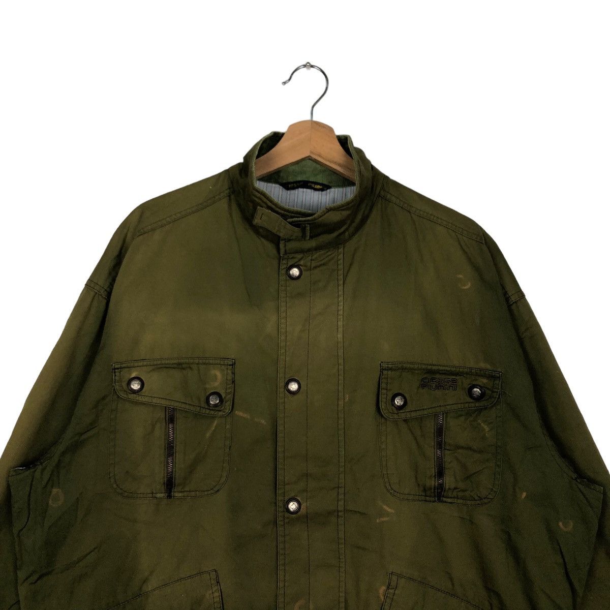 Japanese Brand VINTAGE WORK CHORE JACKET FADED DESIGN CIESSE PIUMINI JAPAN Size US L / EU 52-54 / 3 - 2 Thumbnail
