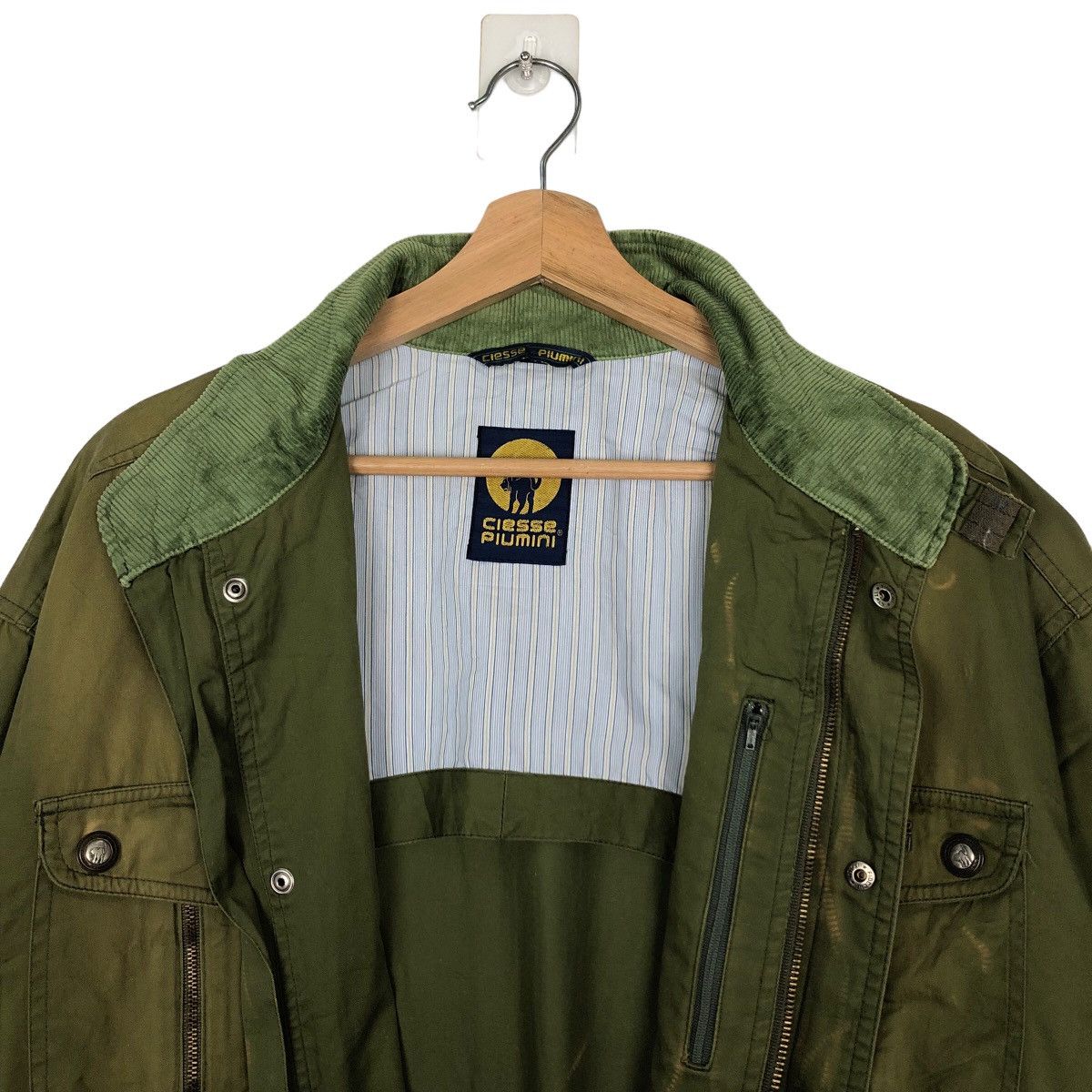 Japanese Brand VINTAGE WORK CHORE JACKET FADED DESIGN CIESSE PIUMINI JAPAN Size US L / EU 52-54 / 3 - 8 Thumbnail