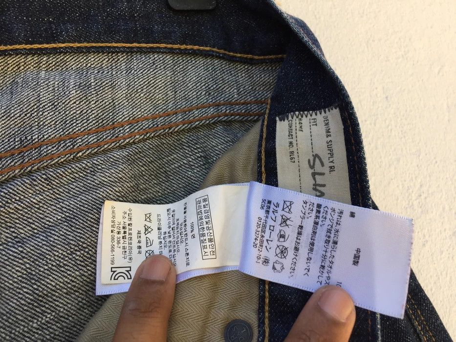 Polo Ralph Lauren Polo Ralph Lauren Denim Supply Jeans New Men's Size US 32 / EU 48 - 8 Thumbnail