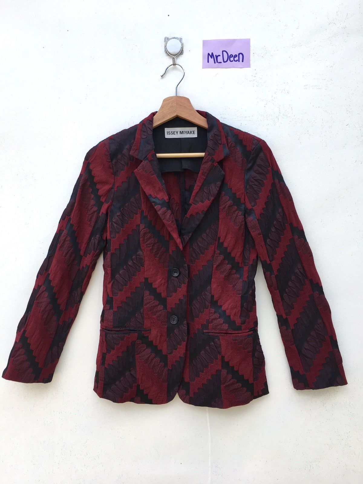 Issey Miyake Rare Issey Miyake Textured Blazer/ Jacket Size US S / EU 44-46 / 1 - 1 Thumbnail