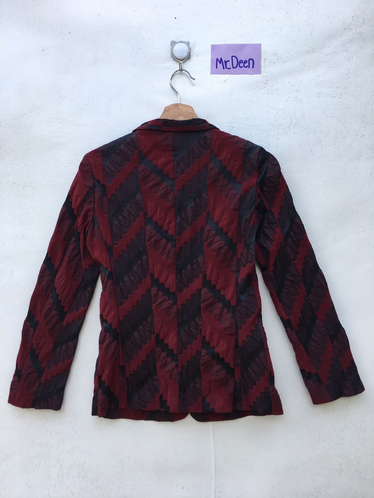 Issey Miyake Rare Issey Miyake Textured Blazer/ Jacket Size US S / EU 44-46 / 1 - 7 Thumbnail