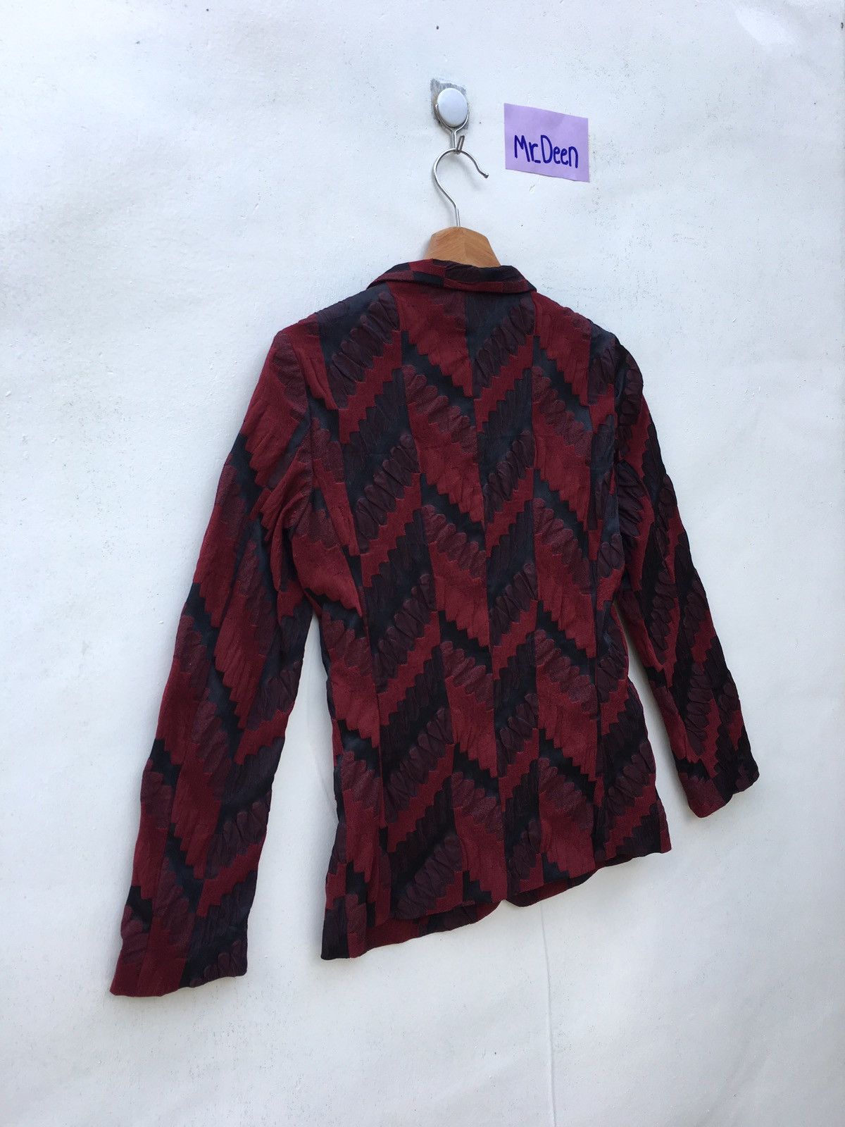 Issey Miyake Rare Issey Miyake Textured Blazer/ Jacket Size US S / EU 44-46 / 1 - 8 Thumbnail