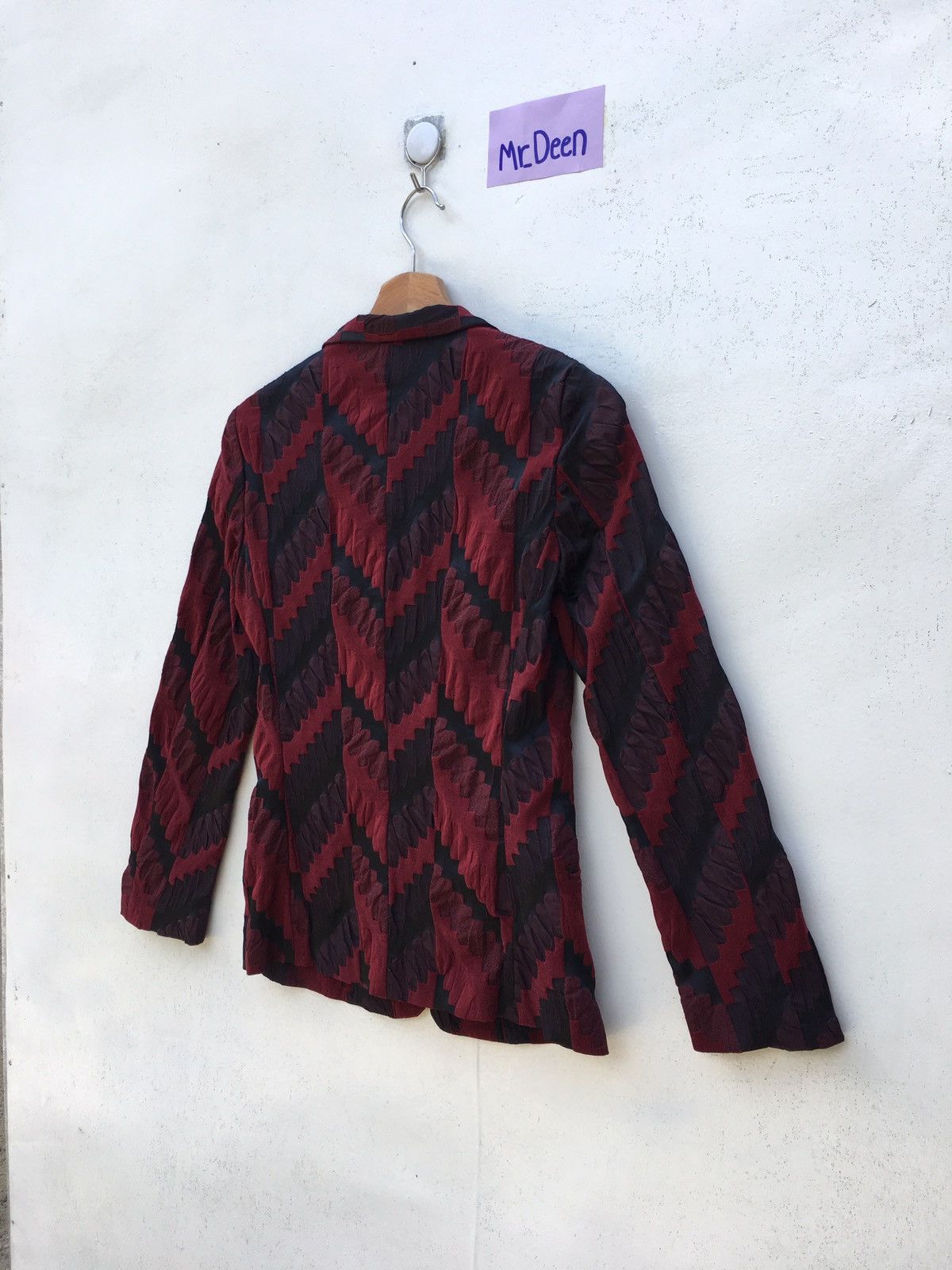 Issey Miyake Rare Issey Miyake Textured Blazer/ Jacket Size US S / EU 44-46 / 1 - 9 Thumbnail