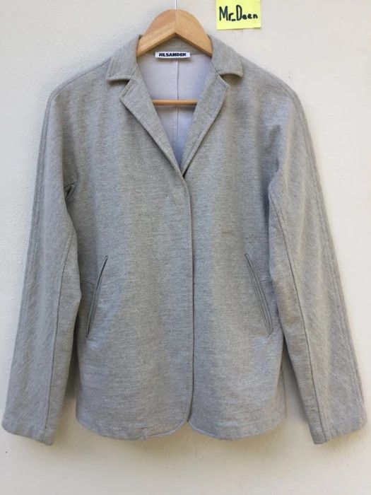 Jil Sander Jil Sander Light Grey Blazer/jacket Size US S / EU 44-46 / 1 - 2 Thumbnail