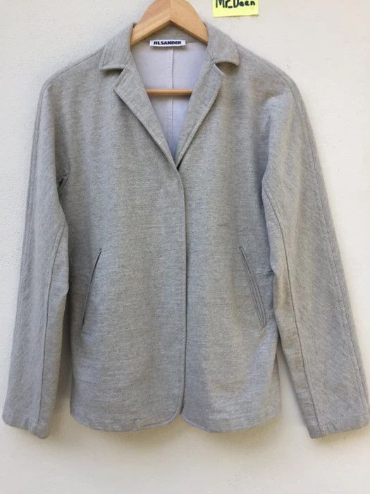 Jil Sander Jil Sander Light Grey Blazer/jacket Size US S / EU 44-46 / 1 - 1 Thumbnail